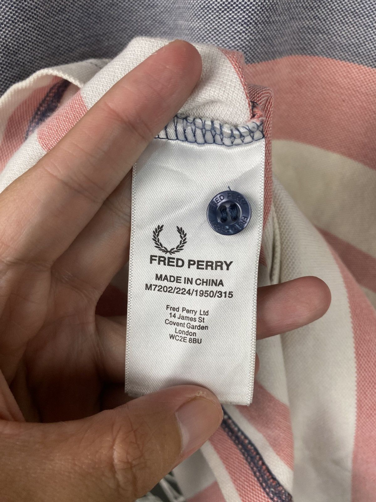 Fred Perry Fred Perry Multi-Color Striped Polo - Slim Fit Size US XXS / EU 40 - 9 Thumbnail