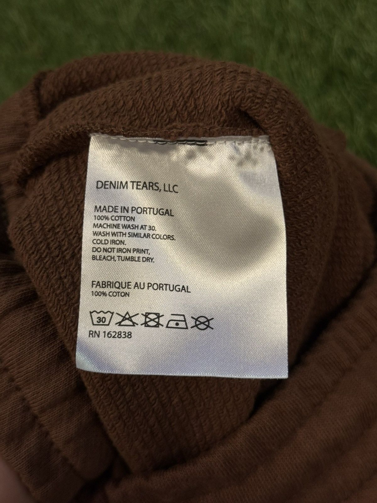 DENIM TEARS Denim Tears Cotton Wreath Sweatpants Size L (NEW) Size US 33 - 7 Thumbnail