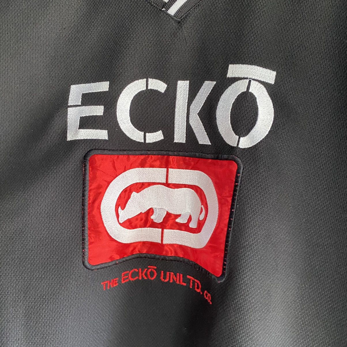 Ecko Unltd. × Rap Tees Vintage ECKO Unlimited Rap Hip Hop Big Logo Jersey Size US XL / EU 56 / 4 - 5 Thumbnail