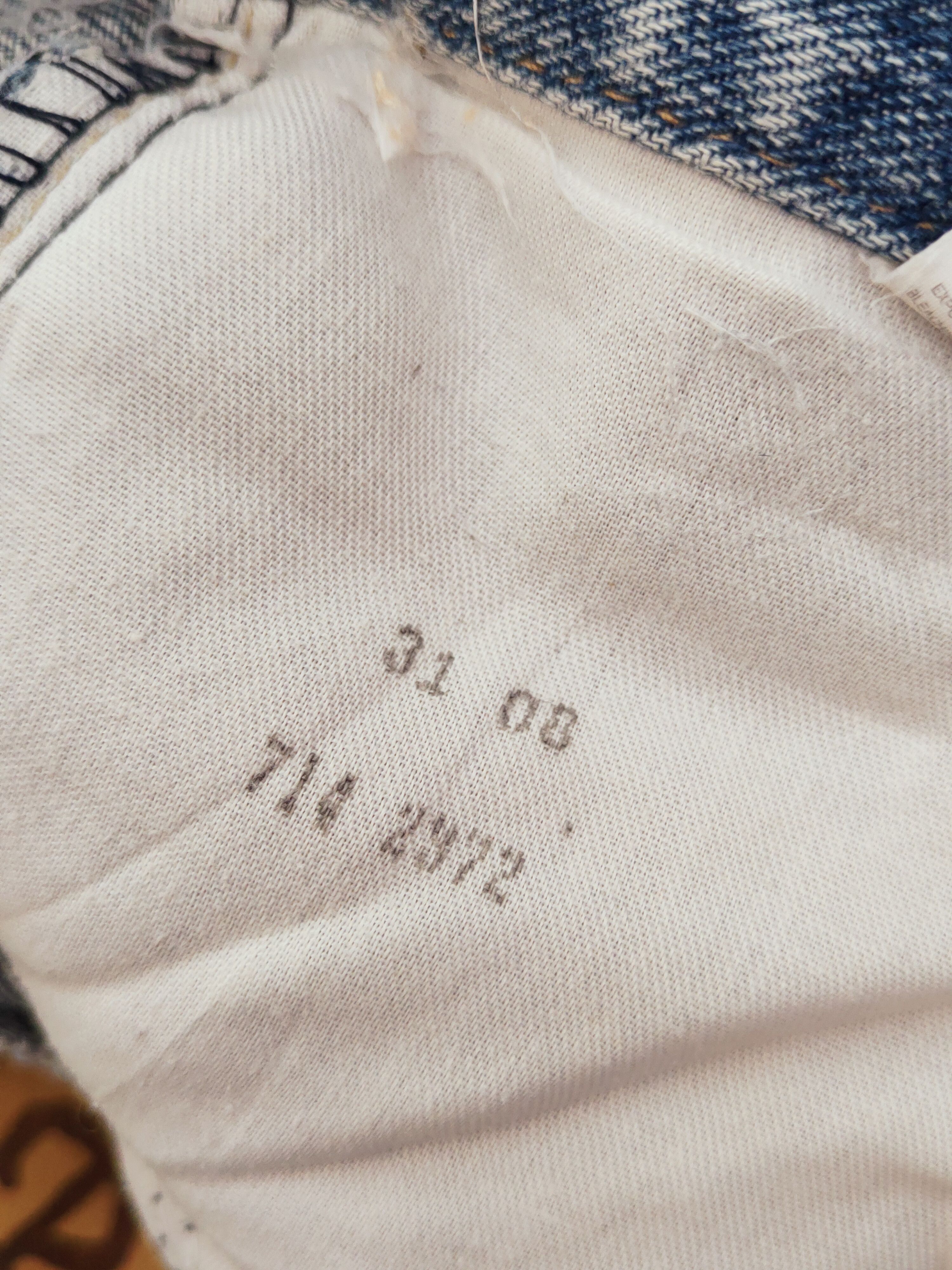 Japanese Brand Lee vintage blue Distressed Ripped Jeans #W652 Size US 32 / EU 48 - 15 Thumbnail