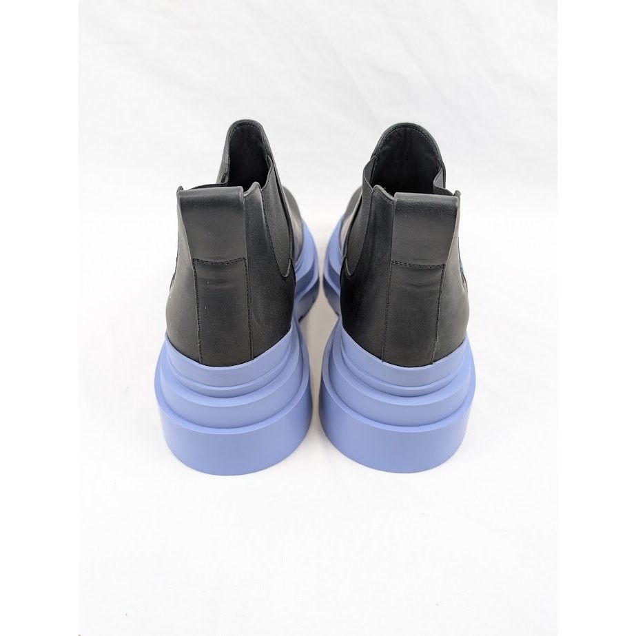 Bottega Veneta o1rshd1 Military Calf The Tire Boots in Black/Purple Size US 11 / EU 44 - 20 Thumbnail