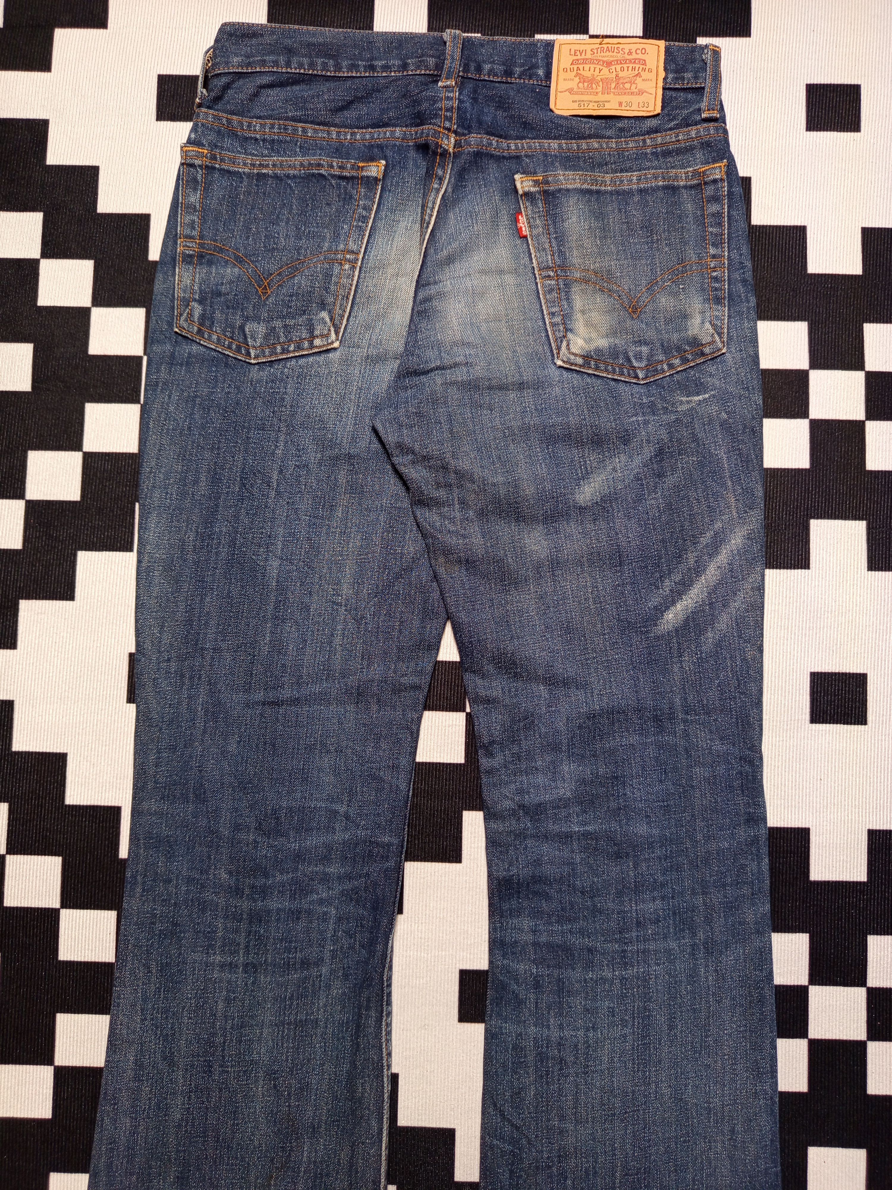 Kapital Flare Jeans Levis Distress Boot Cut Size US 29 - 12 Thumbnail