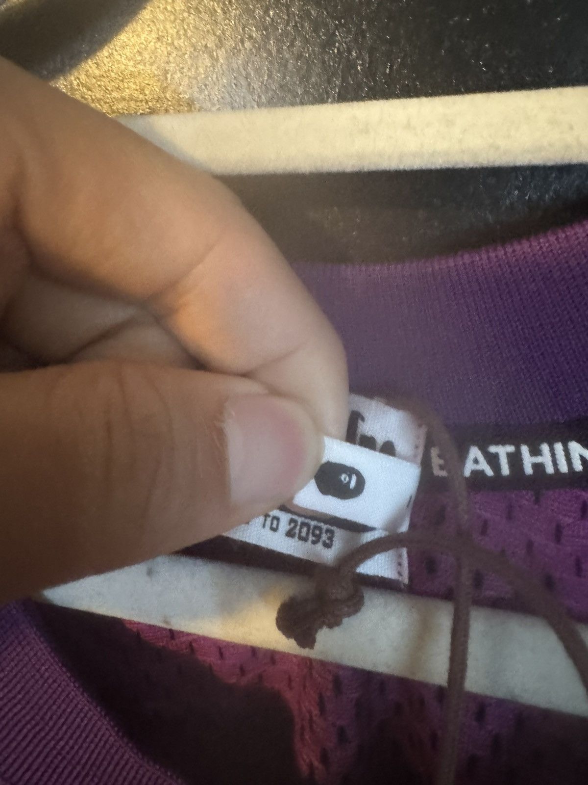 Bape Bape purple camp jersey Size US L / EU 52-54 / 3 - 4 Thumbnail