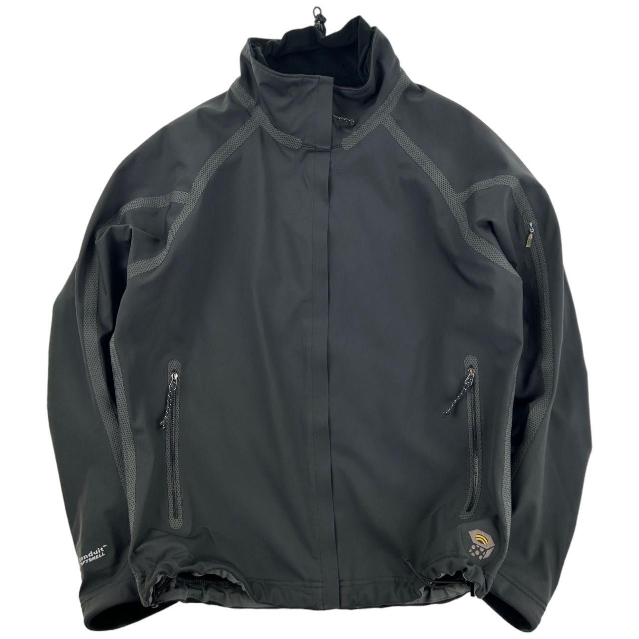 image of Mountain Hardwear Conduit Softshell Jacket Woman's Size M in Grey, Women's