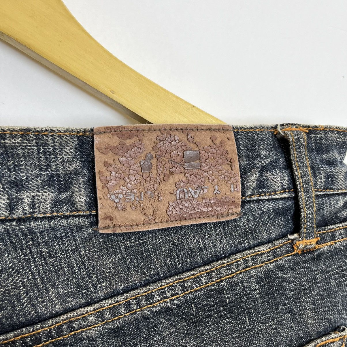 If Six Was Nine Vintage Nylaus Distressed Patchwork Inspired Kapital Jeans Size US 30 / EU 46 - 10 Thumbnail