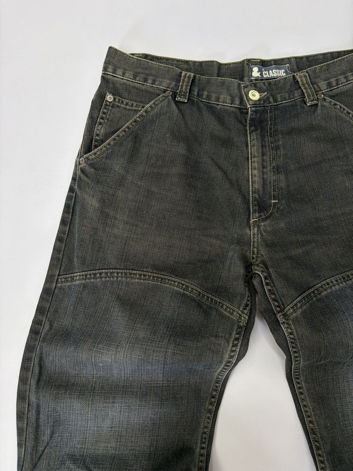 Hedi Slimane VTG Balenciaga Rick Owens Style Baggy Jeans Pants ArchiveY2K Size US 32 / EU 48 - 7 Thumbnail