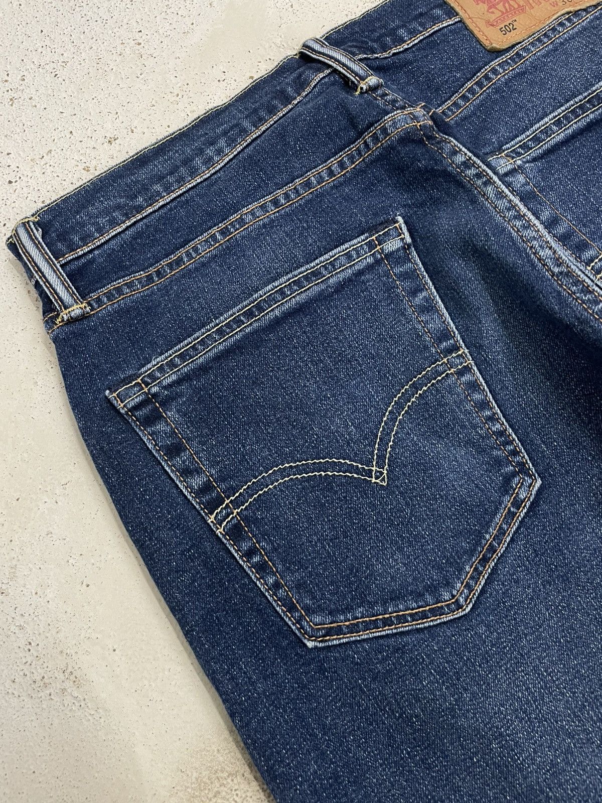Levi's Levis 502 Distressed SelfRepair My Art Slim Size US 30 / EU 46 - 13 Thumbnail