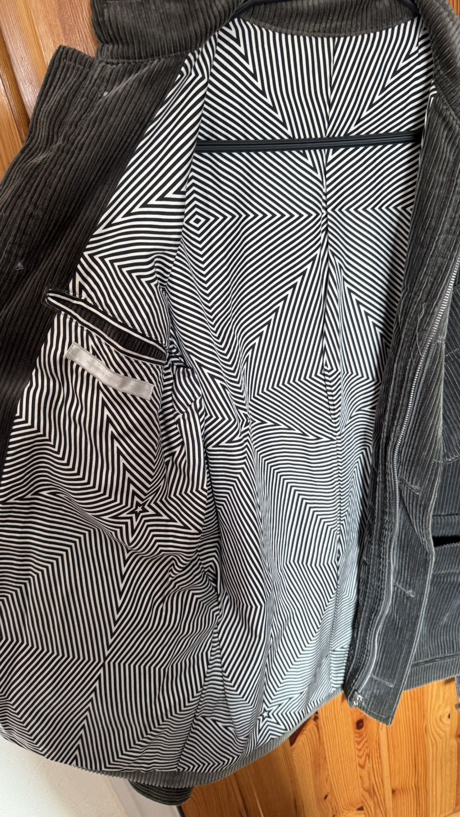 Number (N)ine NUMBER (N)INE CORDUOY MOTORCYCLE JACKET Size US M / EU 48-50 / 2 - 6 Thumbnail