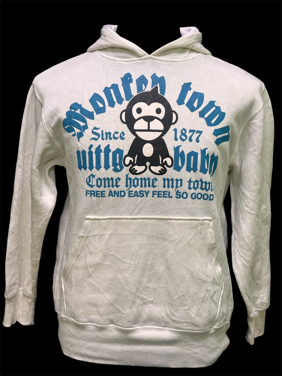 Japanese Brand UITTG Baby Hoodie Sweatshirt Size US M / EU 48-50 / 2 - 1 Thumbnail