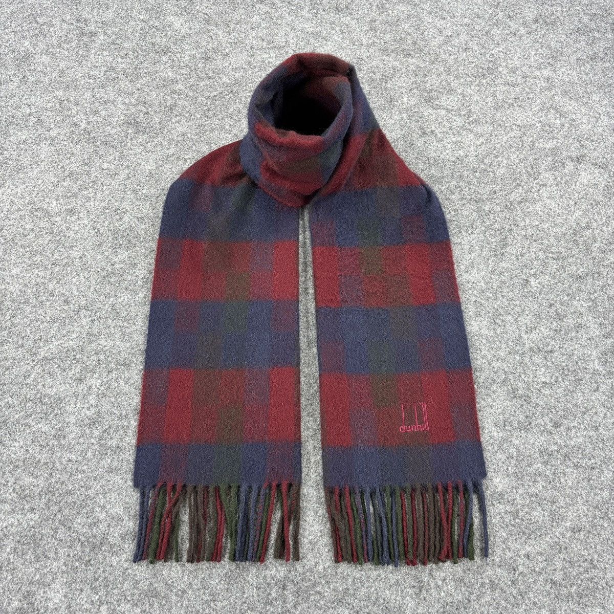 Alfred Dunhill × Vintage Dunhill Scarf # D751 # Muffler # Neckwear Size ONE SIZE - 1 Thumbnail