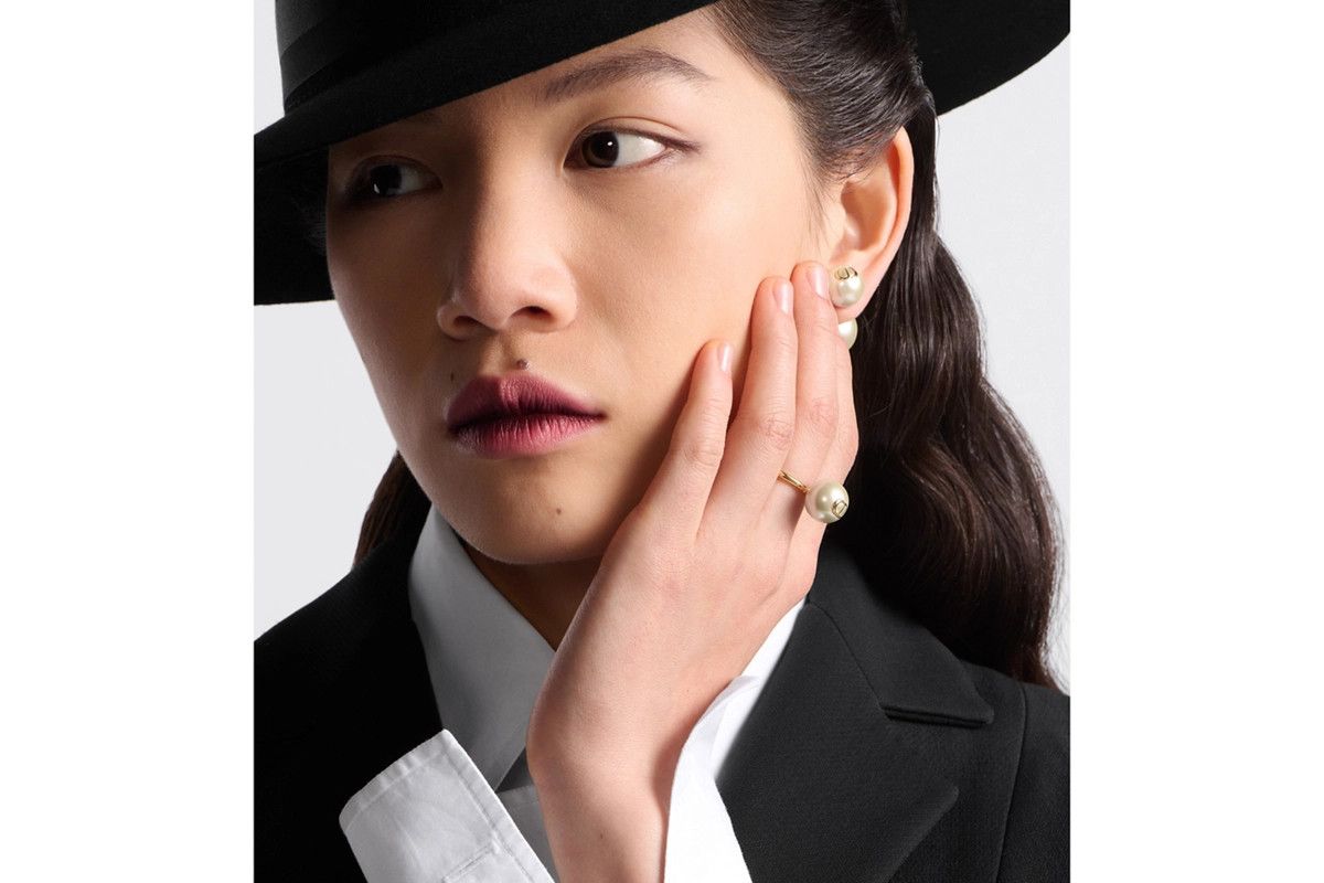 Dior o1bcso1str0126 Size:OS/Amulets Ring in Golden/White Size ONE SIZE - 5 Thumbnail