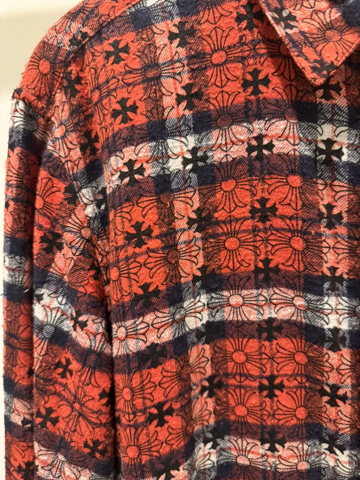Chrome Hearts Chrome Hearts Loose Ends Shirt Flannel Size US M / EU 48-50 / 2 - 3 Thumbnail