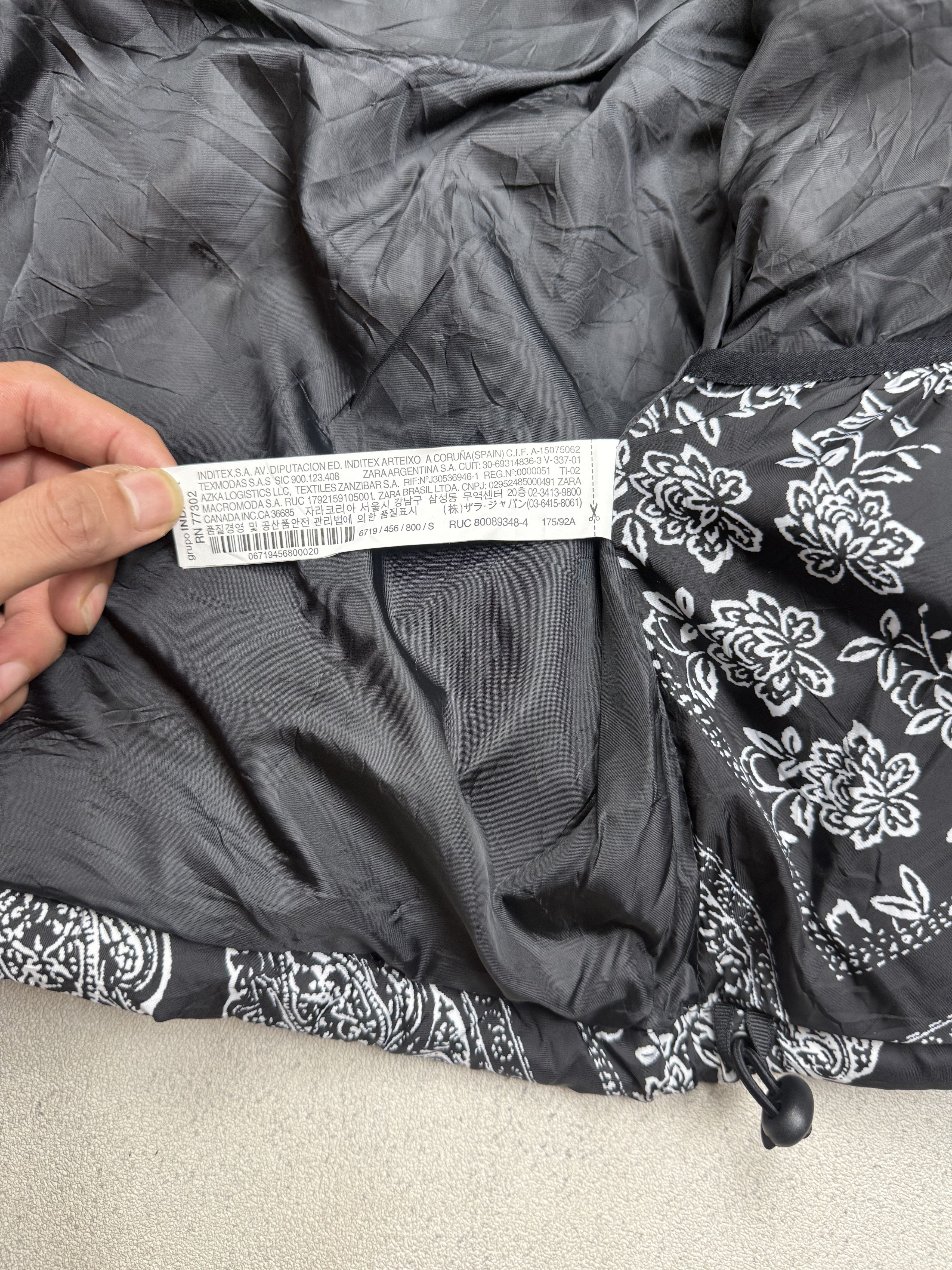 Zara Zara Bandana Paisley Down Jacket Puffer Size US S / EU 44-46 / 1 - 6 Thumbnail