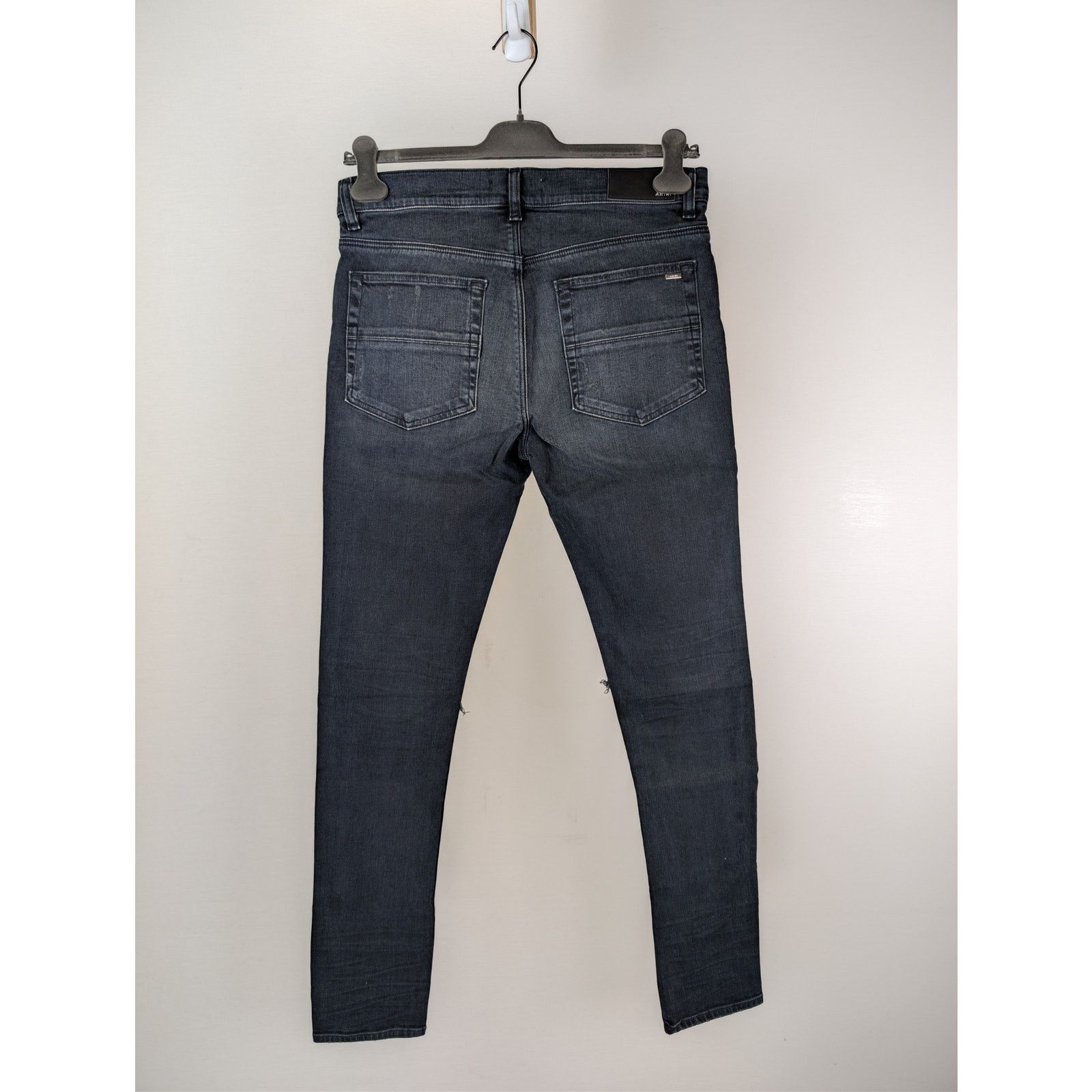 Amiri o1rshd1 Ultra Suede MX1 Denim Jean in Midnight Indigo Size US 36 / EU 52 - 10 Thumbnail