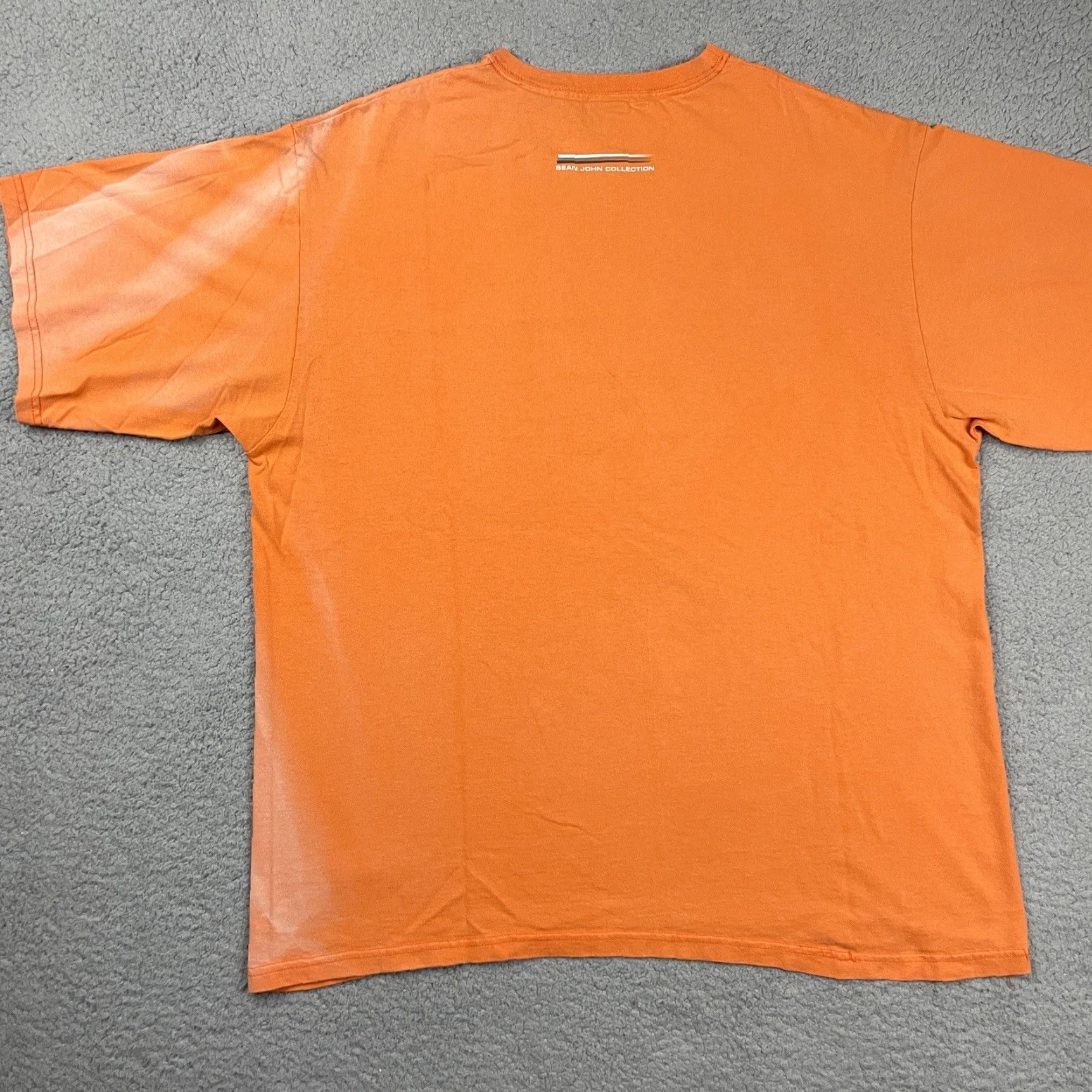 Sean John VINTAGE Sean John TShirt Adult XL Orange Hip Hop Streetwear Men’s Spell Out USA* Size US XL / EU 56 / 4 - 5 Thumbnail