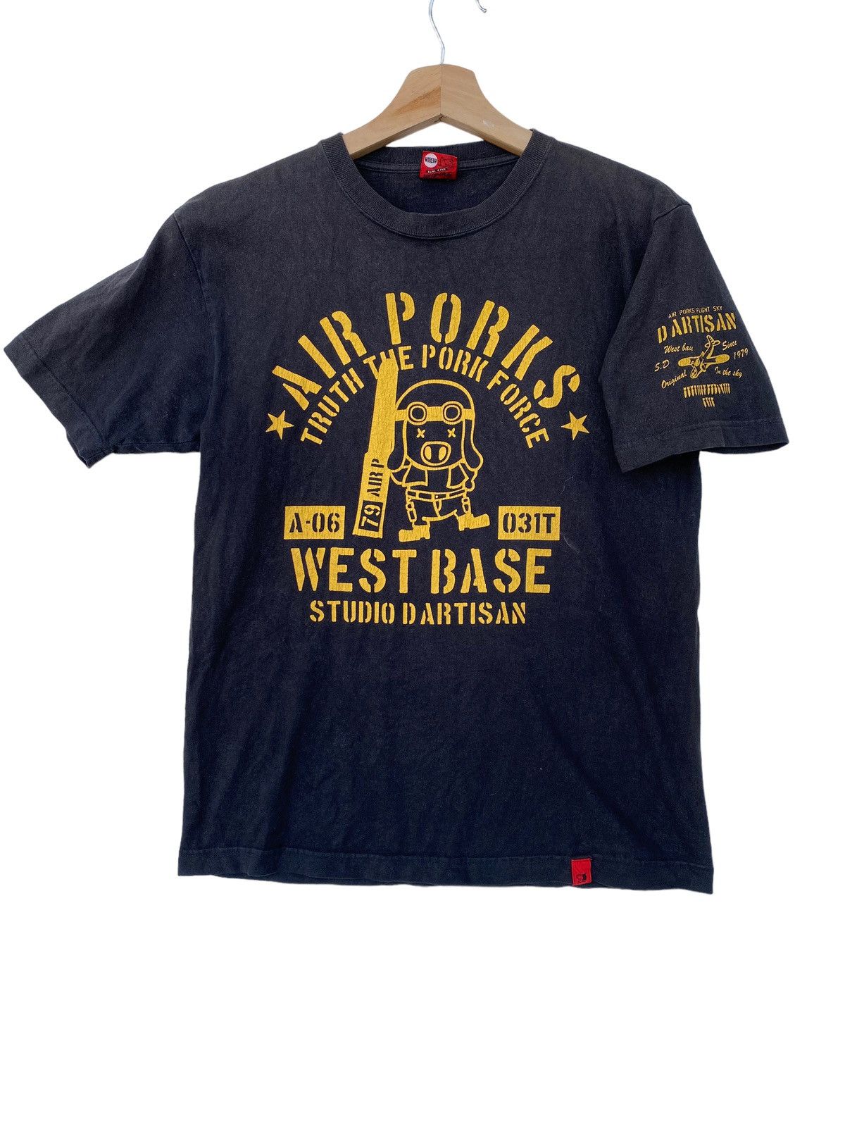 Studio D'Artisan STUDIO D’ARTISAN PORK FORCE MILITARY PARODY T SHIRT Size US M / EU 48-50 / 2 - 1 Thumbnail