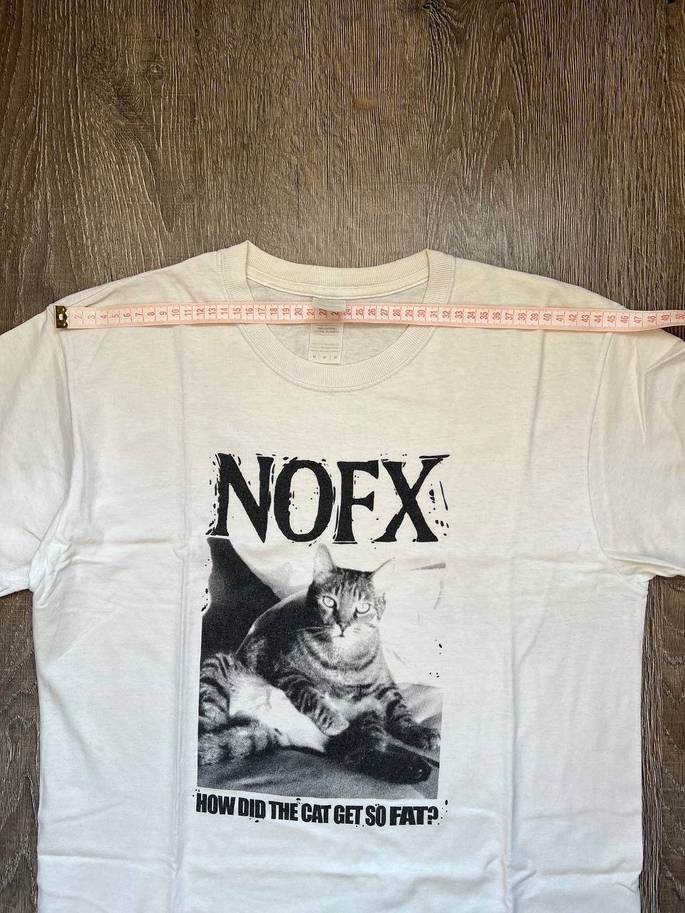 Band Tees Vintage Nofx how did the cat get so fat punk rock t shirt Size US M / EU 48-50 / 2 - 9 Thumbnail