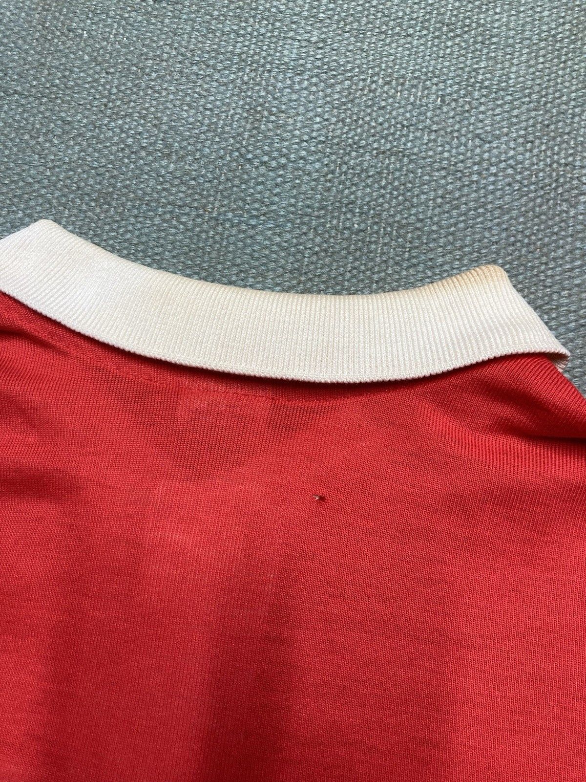 Vintage Vintage 80s polo shirt jantzen striped distressed large Size US L / EU 52-54 / 3 - 8 Thumbnail