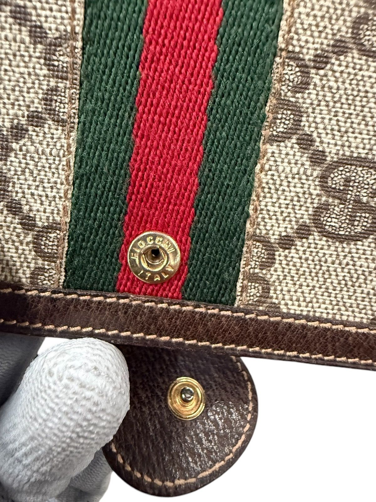 Vintage AUTHENTIC VINTAGE GUCCI LONG WALLET Size ONE SIZE - 8 Thumbnail