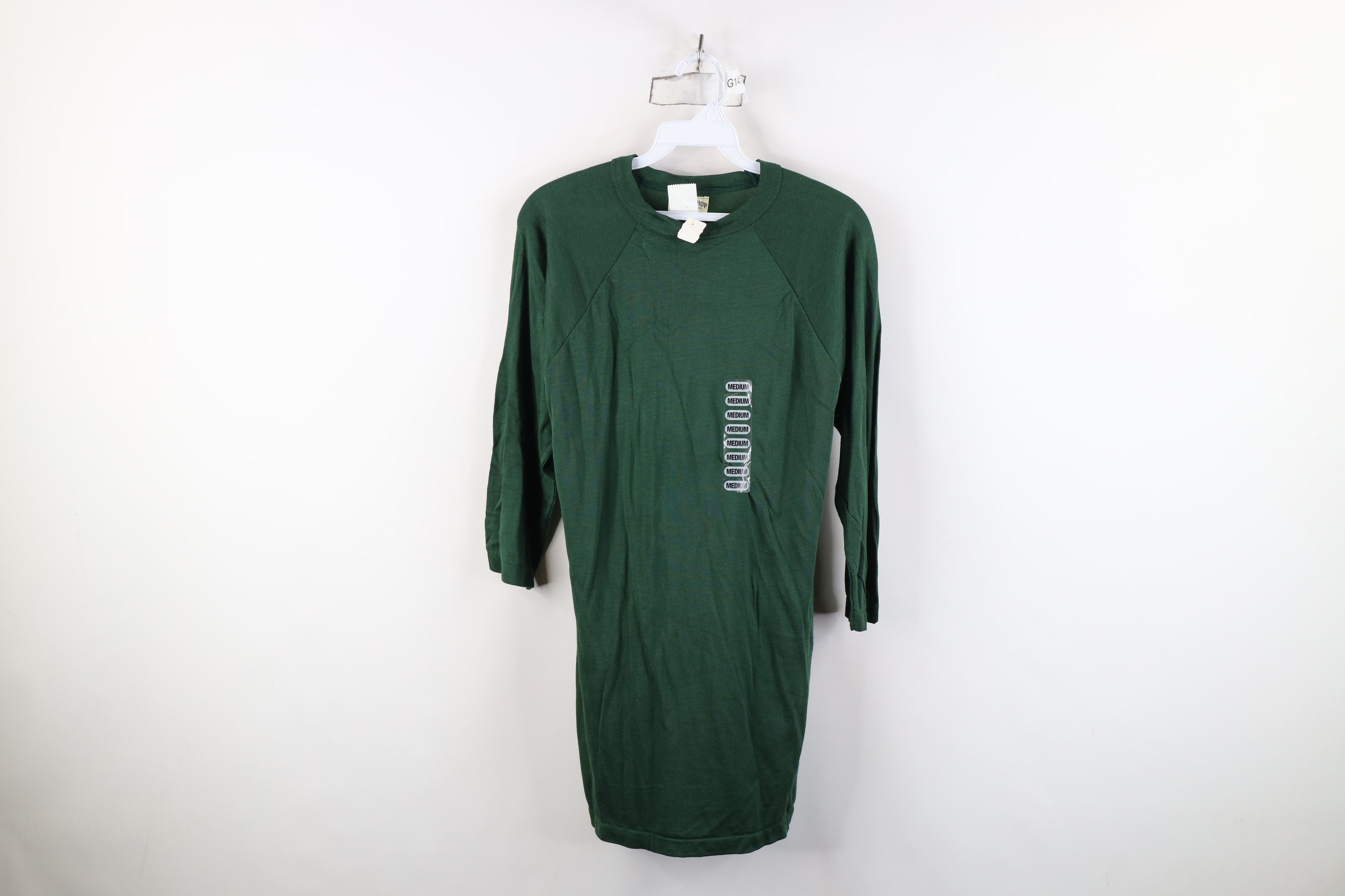 Vintage NOS Vintage 50s 60s 3/4 Sleeve Baseball Raglan T-Shirt USA Size US M / EU 48-50 / 2 - 1 Thumbnail