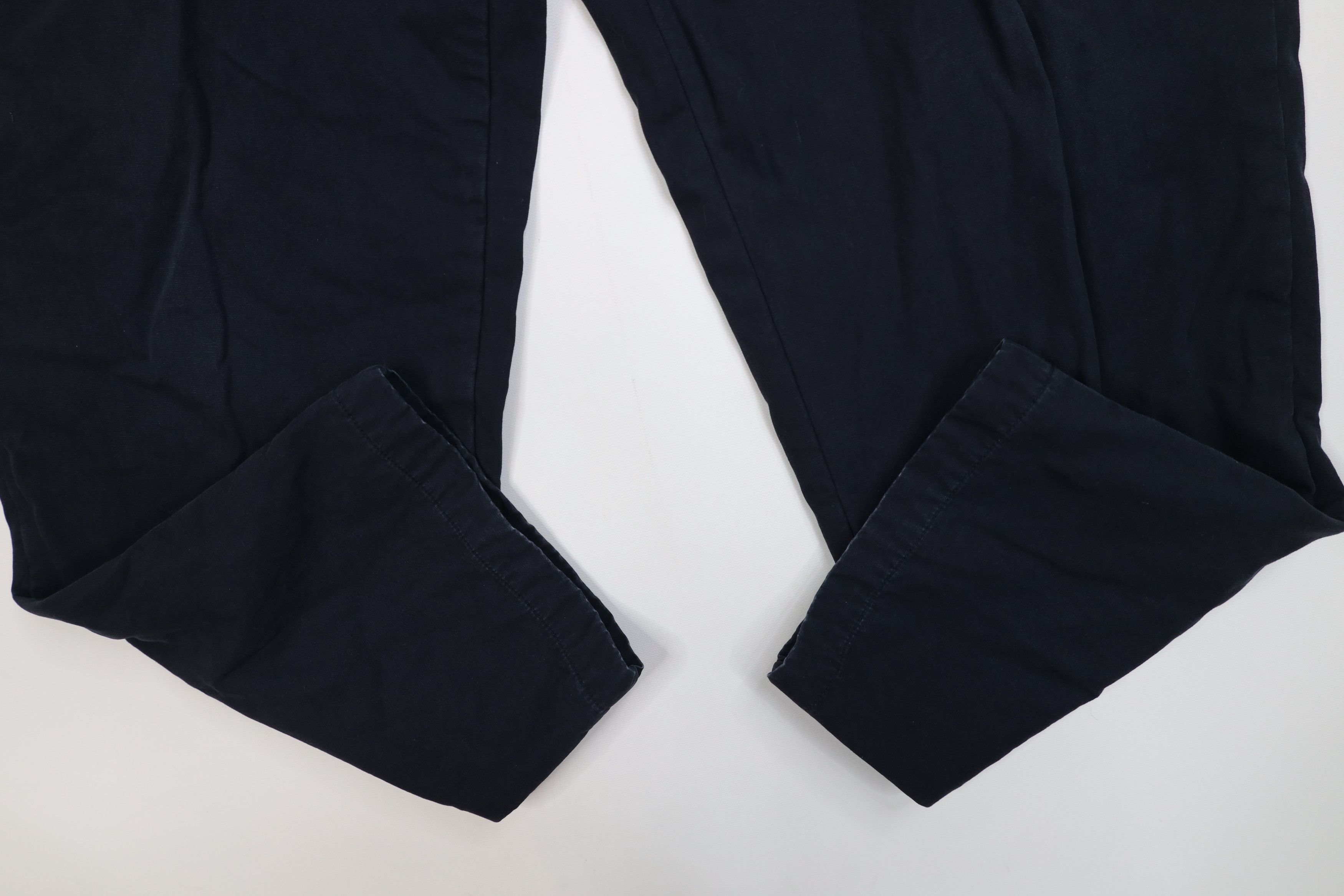 L.L. Bean Vintage LL Bean Heavy Flannel Lined Cotton Pants Navy Blue Size US 36 / EU 52 - 6 Thumbnail