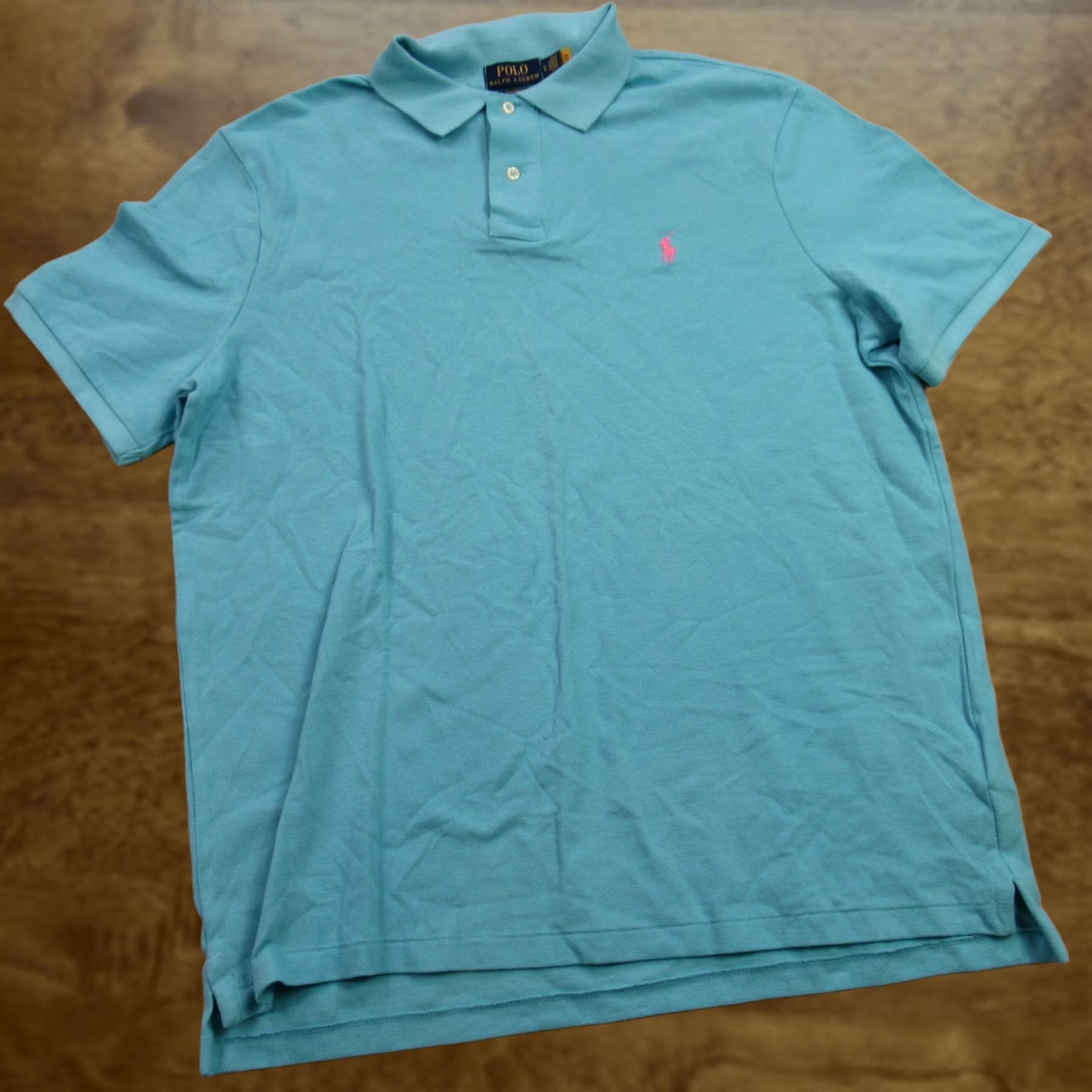 Ralph Lauren Polo Golf Ralph Lauren Shirt Mens Large Short Sleeve Casual Blue Classic Size US L / EU 52-54 / 3 - 1 Thumbnail