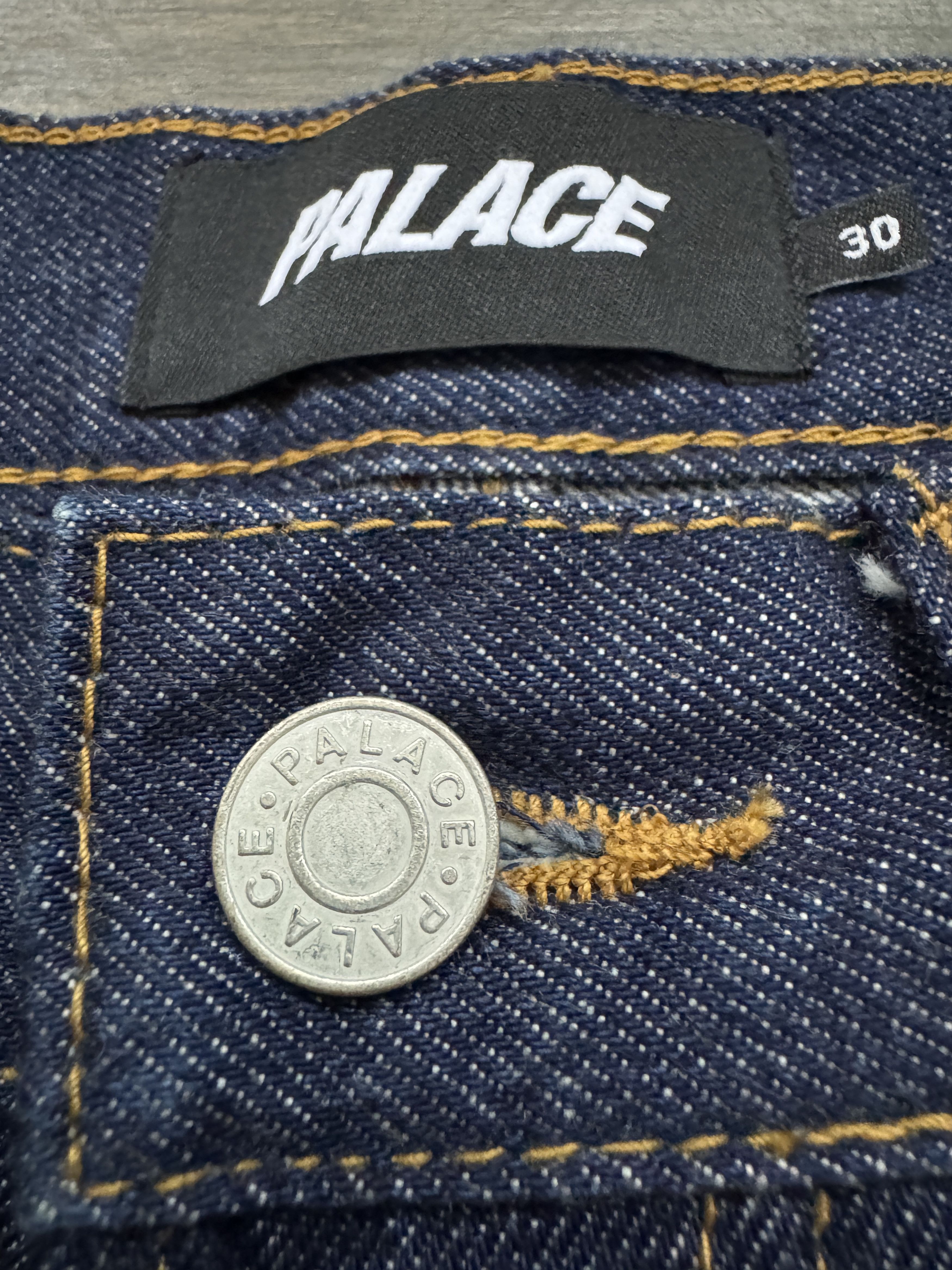 Palace Palace Straight Denim Dark Indigo Blue Size US 30 / EU 46 - 3 Thumbnail