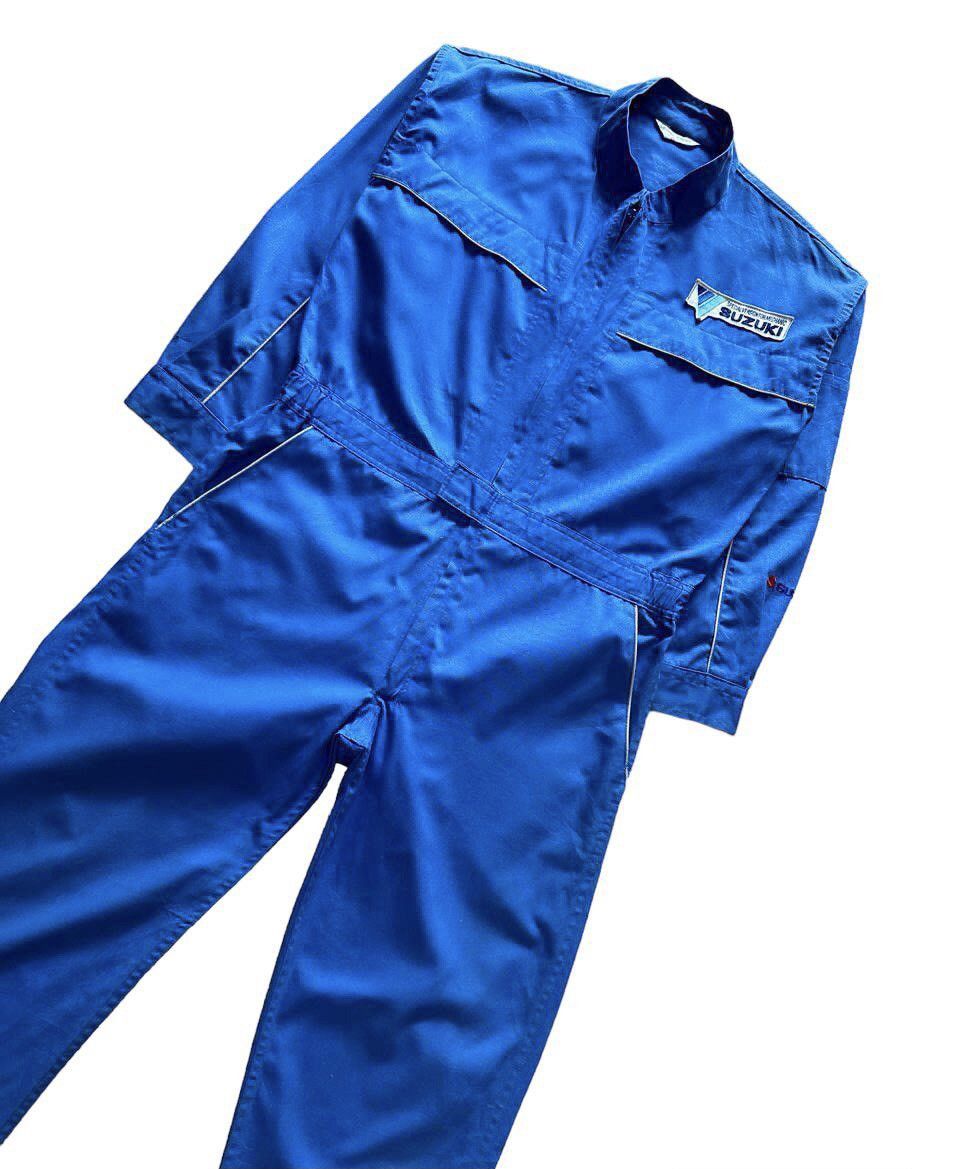 Japanese Brand Suzuki Special Version Mechanic Coverall Size US 36 / EU 52 - 3 Thumbnail