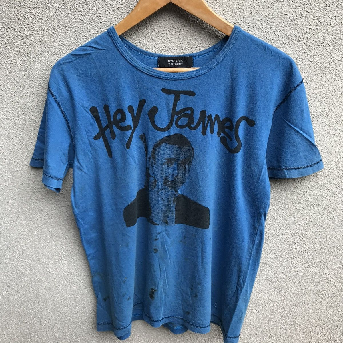 Hysteric Glamour × Japanese Brand HYSTERIC GLAMOUR james bond photo tee thrashed style Size S / US 4 / IT 40 - 2 Thumbnail