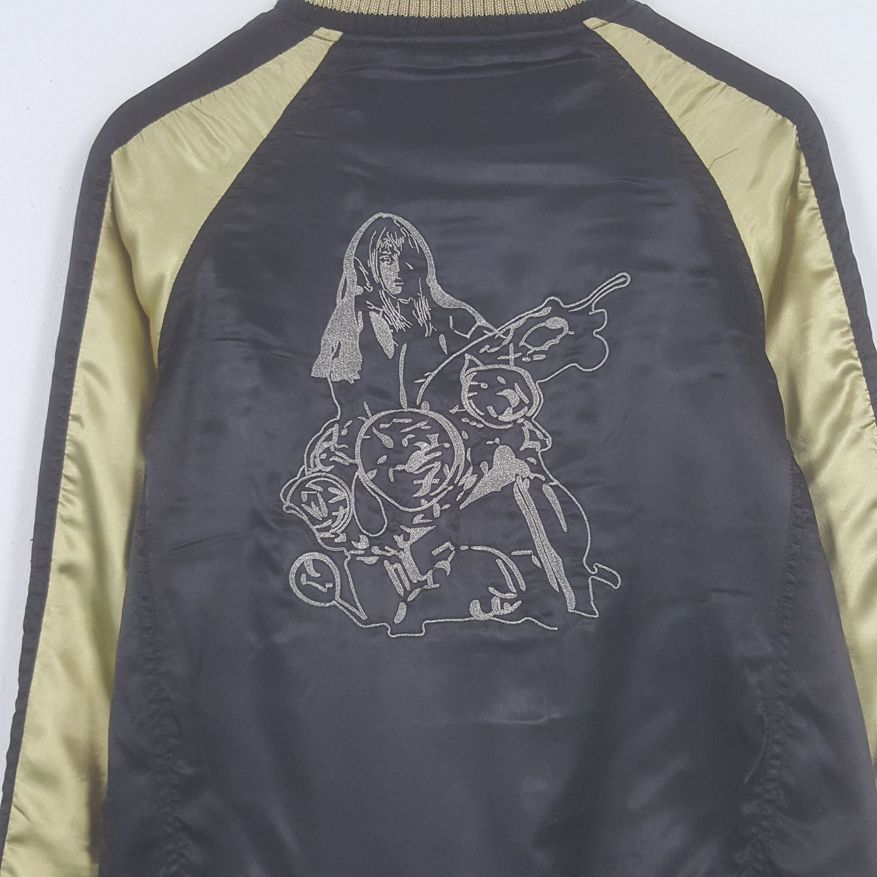 Hysteric Glamour × Japanese Brand × Vintage Vintage Hysteric Glamour Embroidery Racing Style Jacket Size US M / EU 48-50 / 2 - 2 Thumbnail