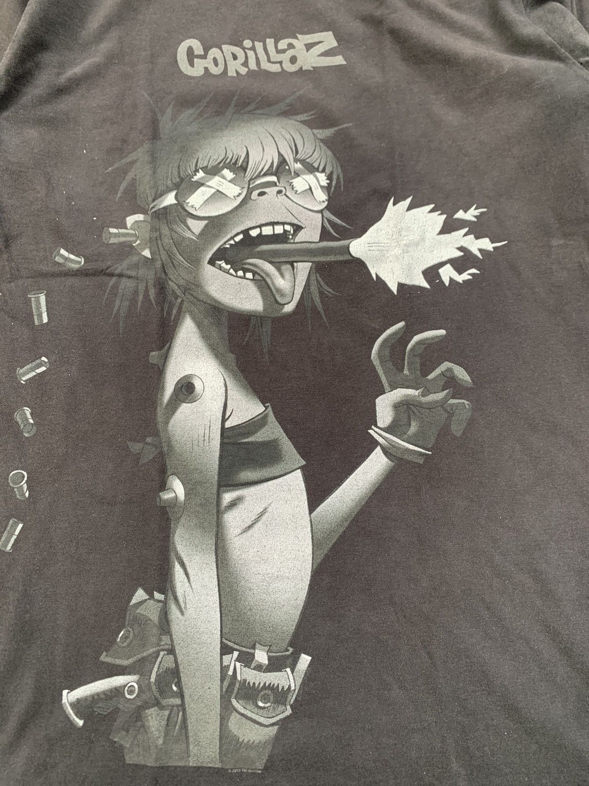 Band Tees Vintage 2000s Gorillaz Murdoc Tee Size US M / EU 48-50 / 2 - 2 Thumbnail