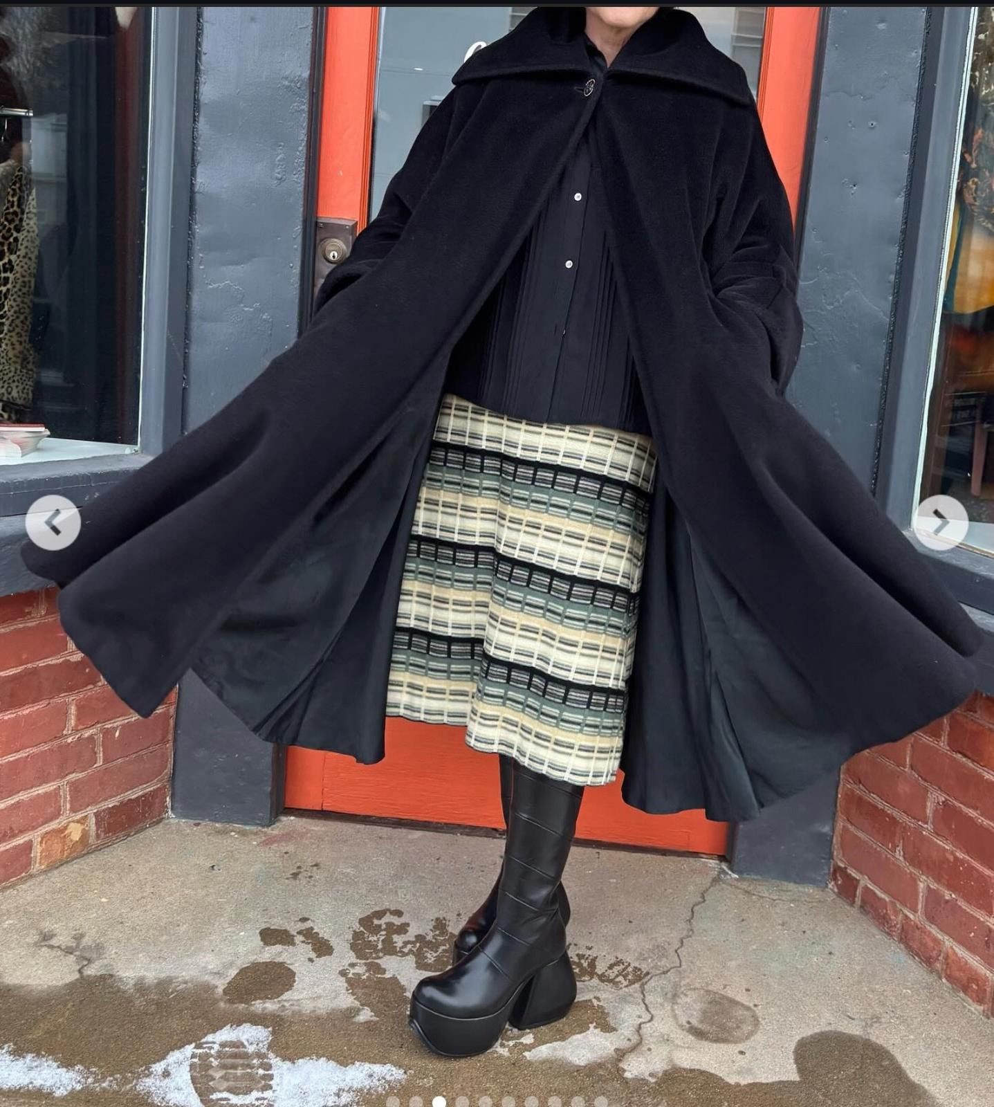 Max Mara MaxMara Womens Coat Wool Sz 40 Size S / US 4 / IT 40 - 3 Thumbnail