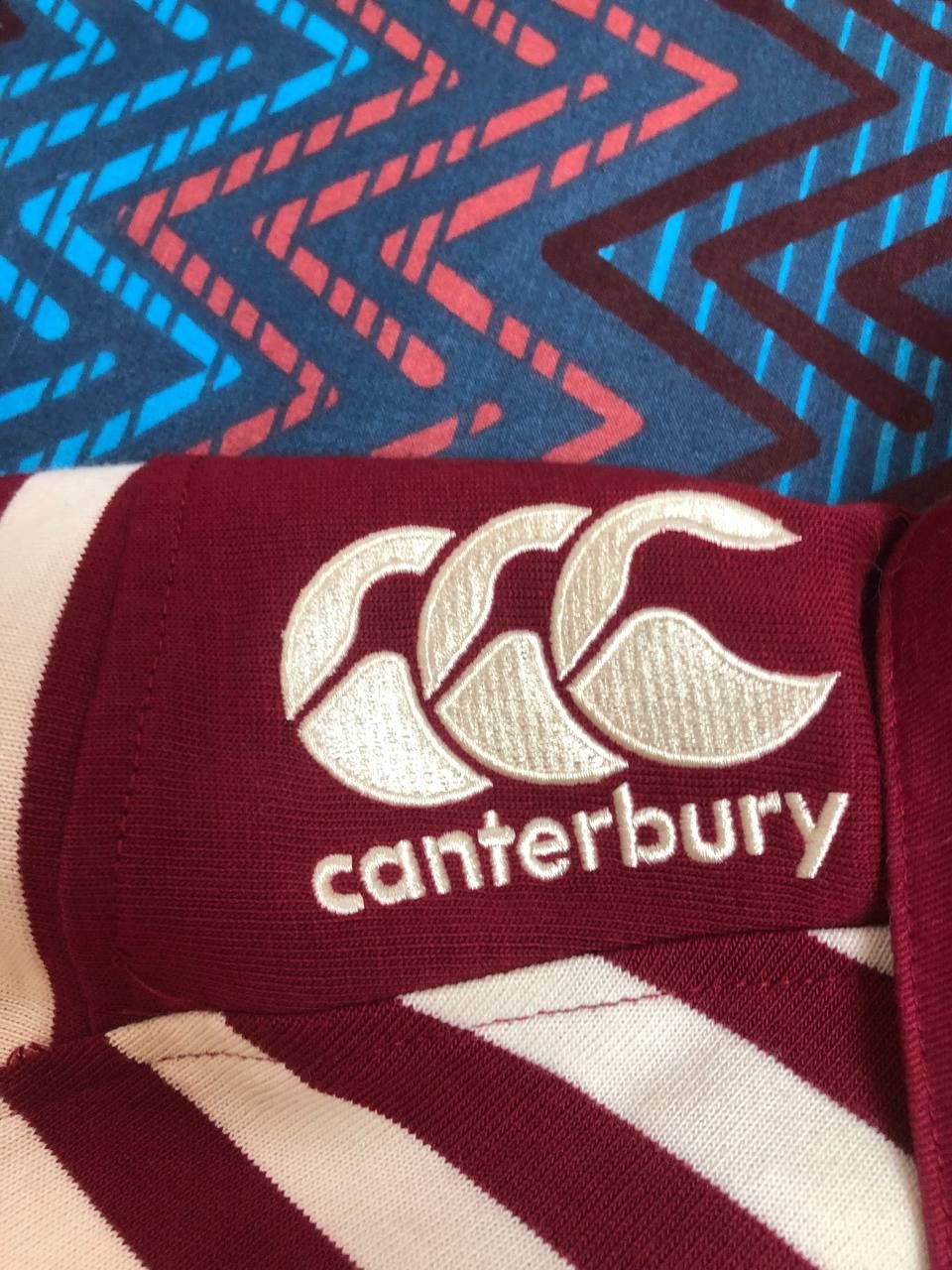 Canterbury of New Zealand Vintage Canterbury Rugby England Jersey Long Sleeve Size US S / EU 44-46 / 1 - 15 Thumbnail