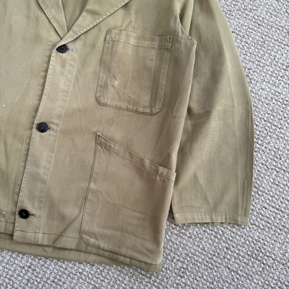 Vintage French vintage distressed chore works jacket Size US M / EU 48-50 / 2 - 7 Thumbnail