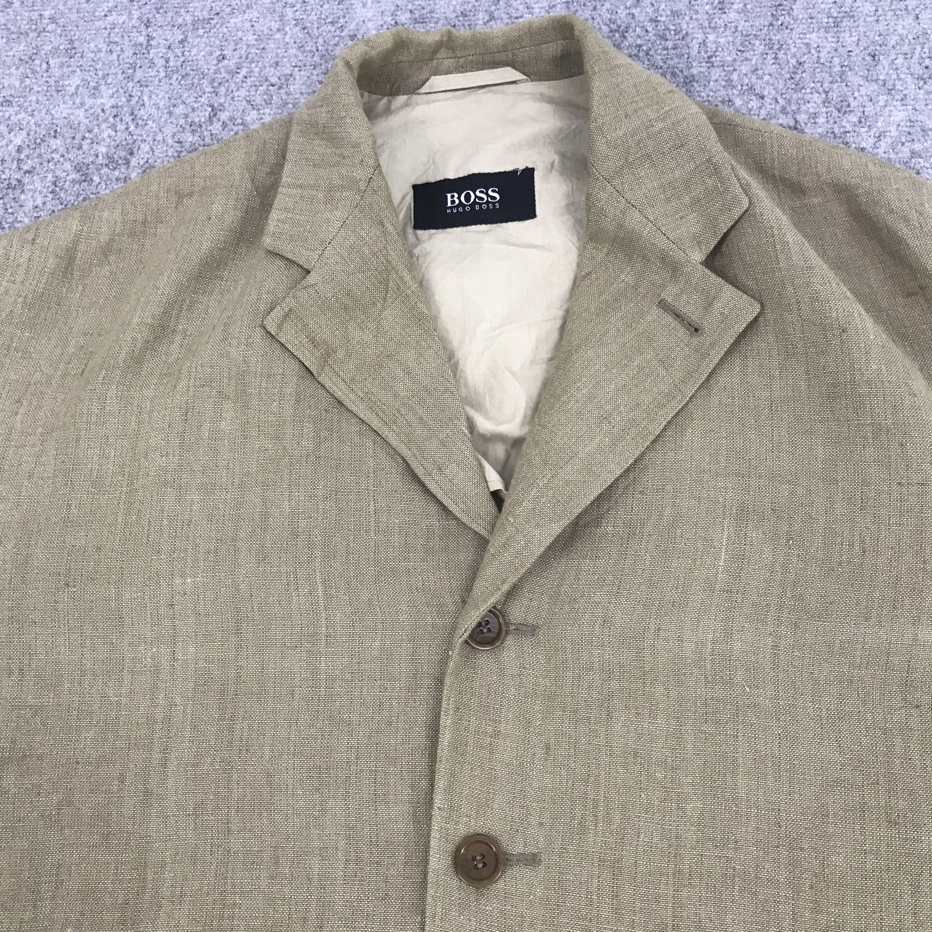 Hugo Boss × Vintage Rare hugo boss Classic blazer coat jacket Size US L / EU 52-54 / 3 - 8 Thumbnail