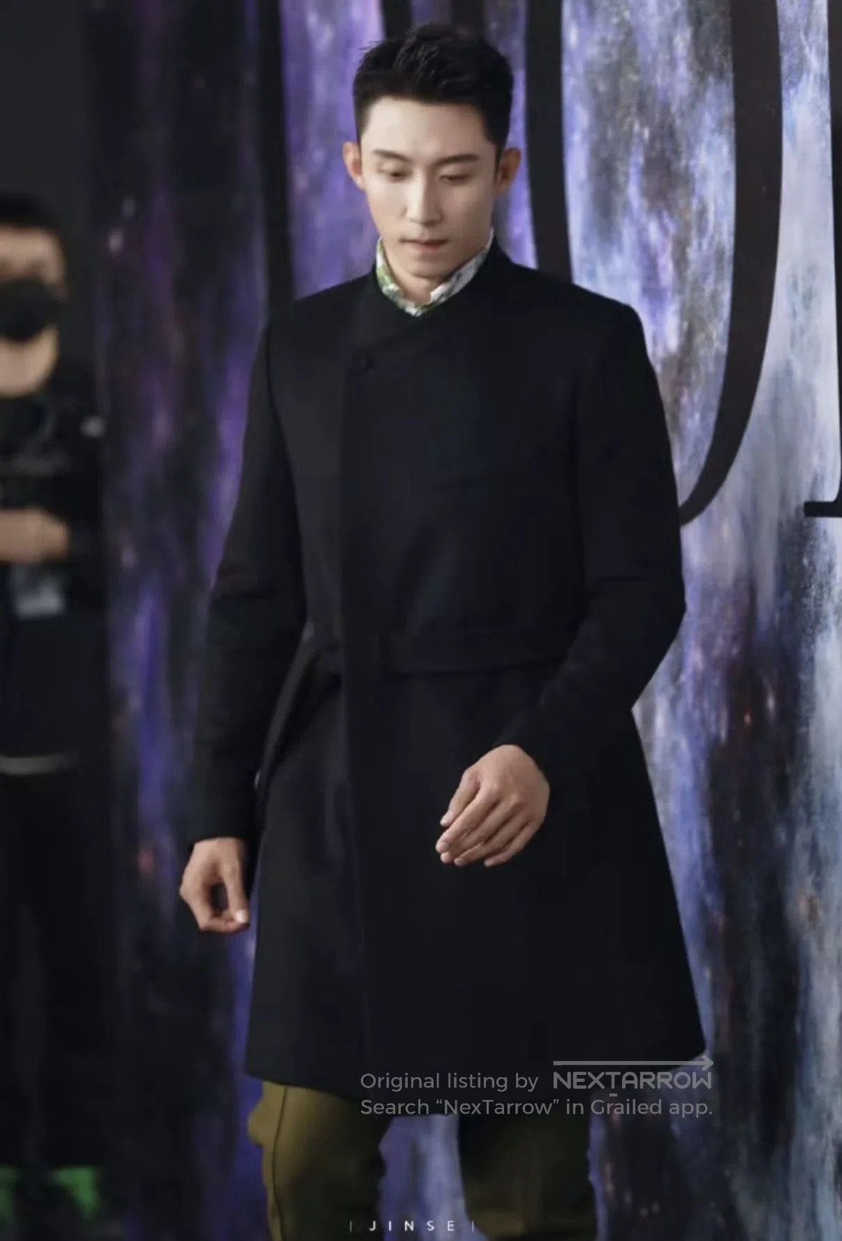 Dior Black Long Belted Coat Size M. Size US M / EU 48-50 / 2 - 6 Thumbnail