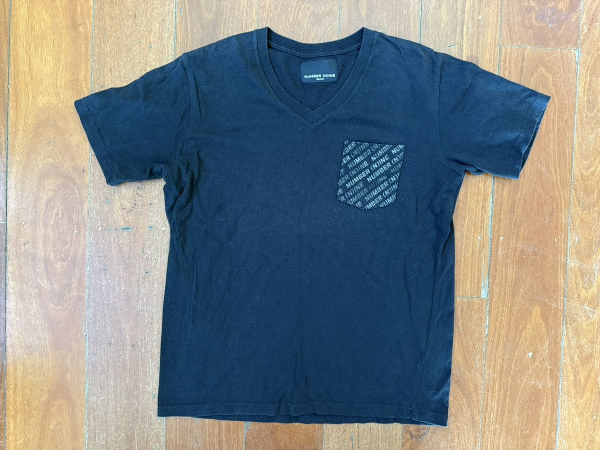 Number (N)ine Vintage Number (N)ine ✯ black pocket t-shirt Size US M / EU 48-50 / 2 - 5 Thumbnail