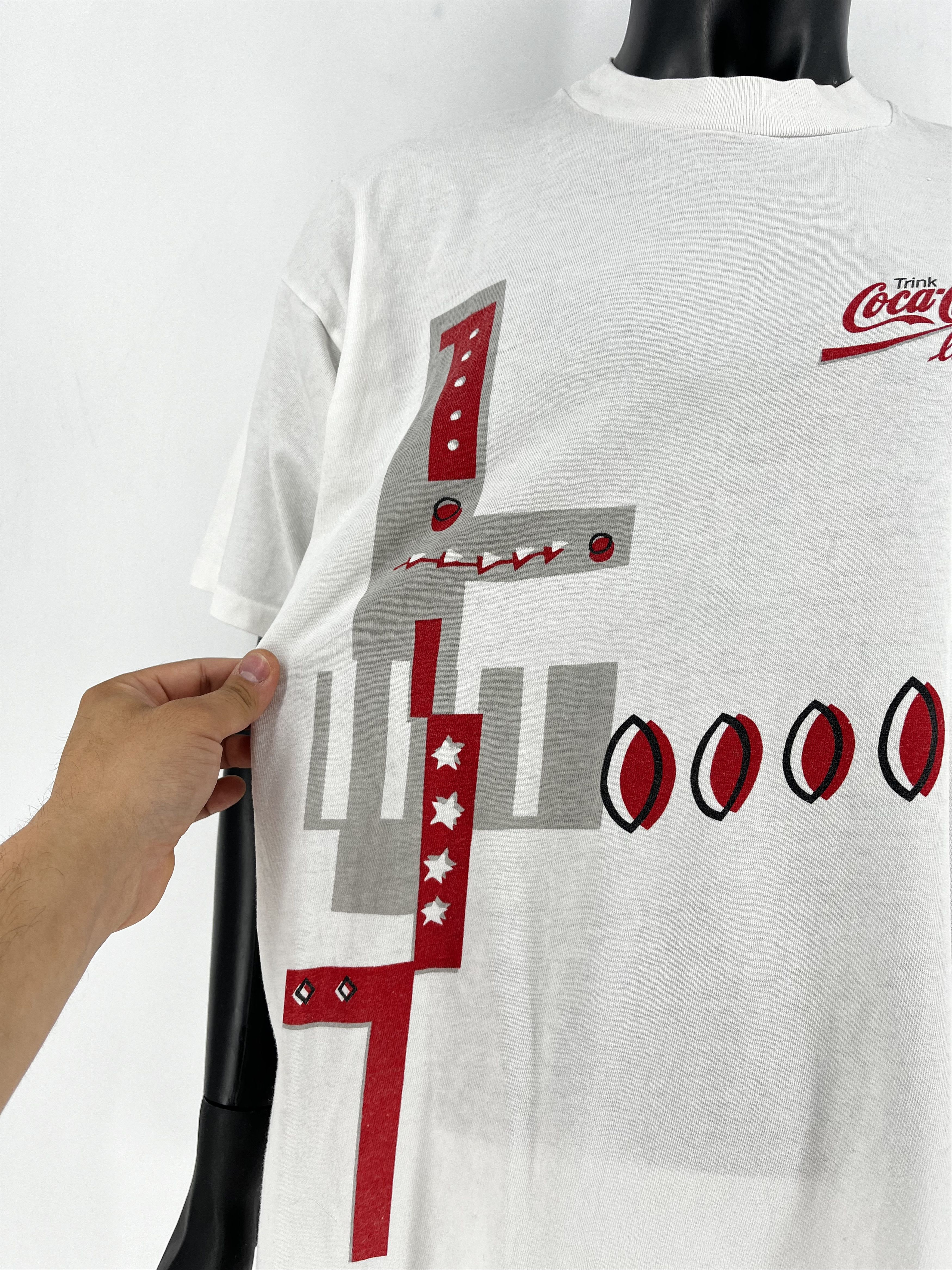 Coca Cola Coca Cola Vintage 90s T-SHIRT SIZE LARGE Size US L / EU 52-54 / 3 - 6 Thumbnail