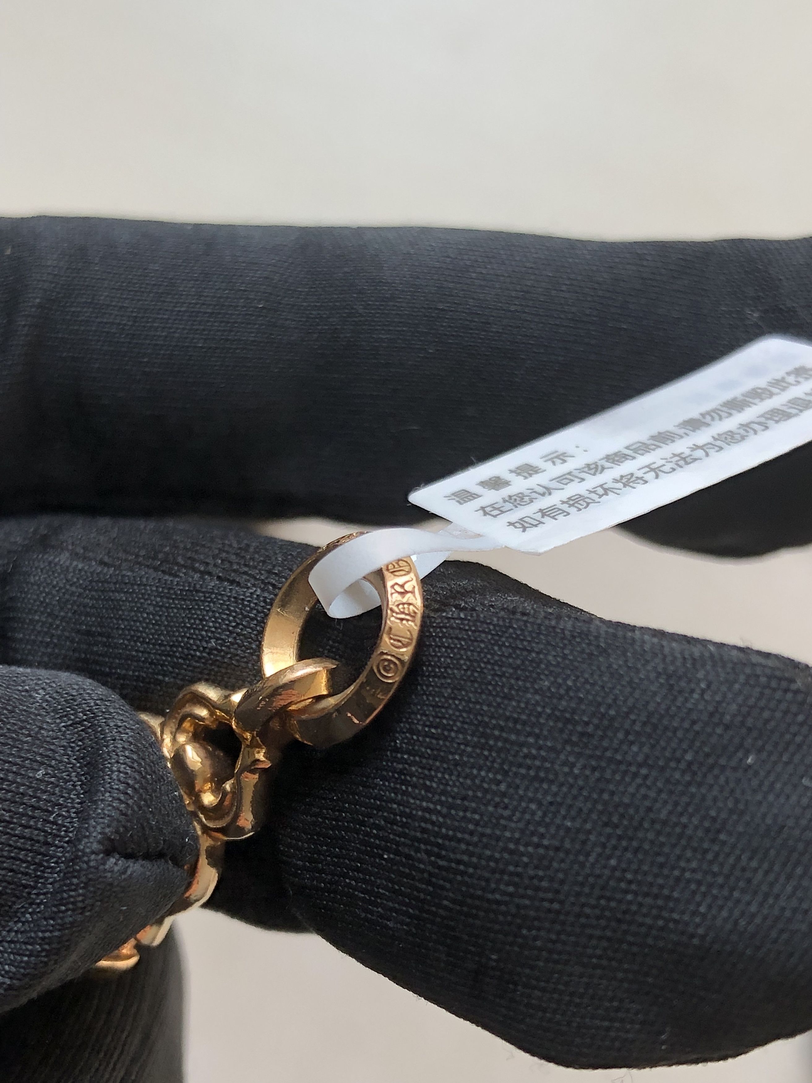 Chrome Hearts Chrome Hearts 22K Gold Diamonds Dagger Pendant Size ONE SIZE - 12 Thumbnail