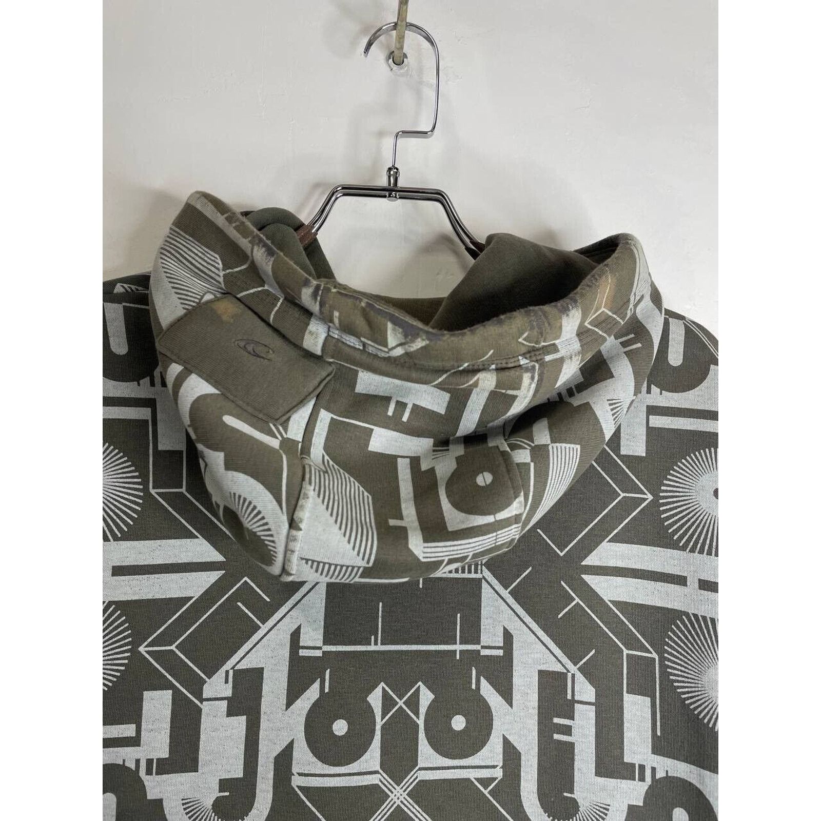 O'Neill × Vintage O’Neill Hoodie Size L Graphic Print Gray Pullover Hoodie Size US L / EU 52-54 / 3 - 9 Thumbnail