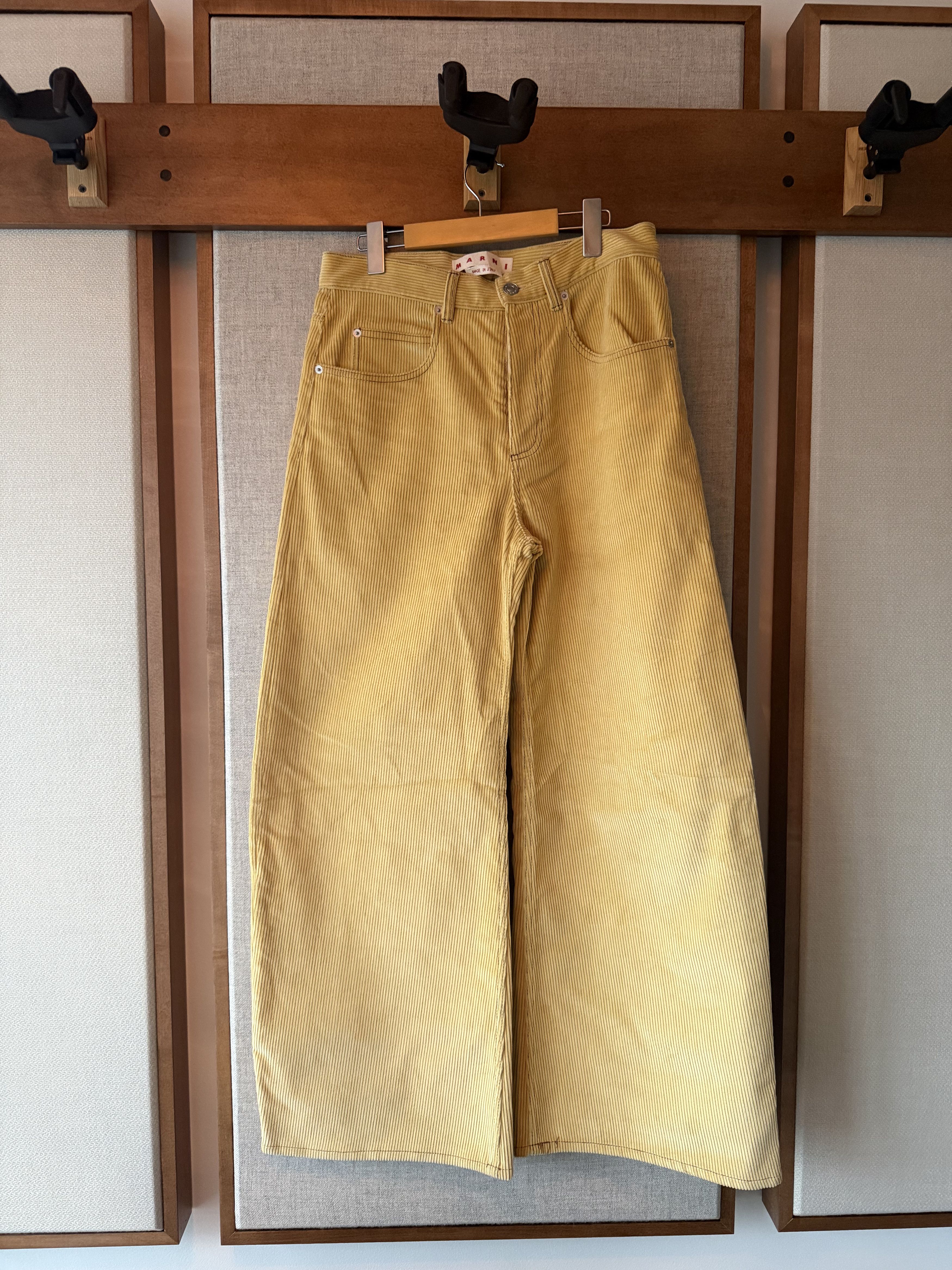Marni Marni Wide Leg Corduroy Pants Size US 32 / EU 48 - 1 Thumbnail