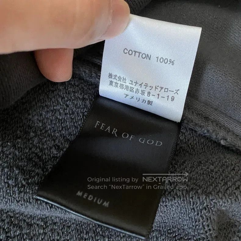 Fear of God Fear of God 4th Mockneck Back Zip. Size US M / EU 48-50 / 2 - 3 Thumbnail