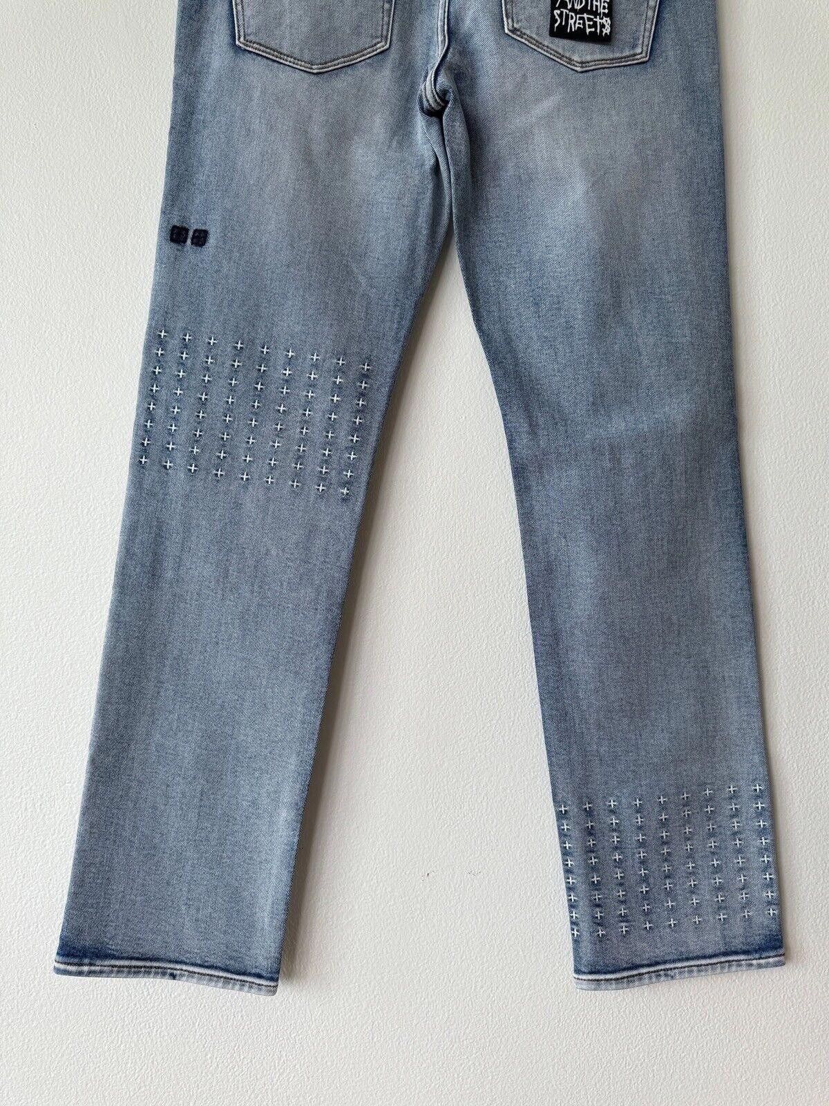 Ksubi new Ksubi mens denim jean hazlow 32 small medium blue Size US 32 / EU 48 - 7 Thumbnail