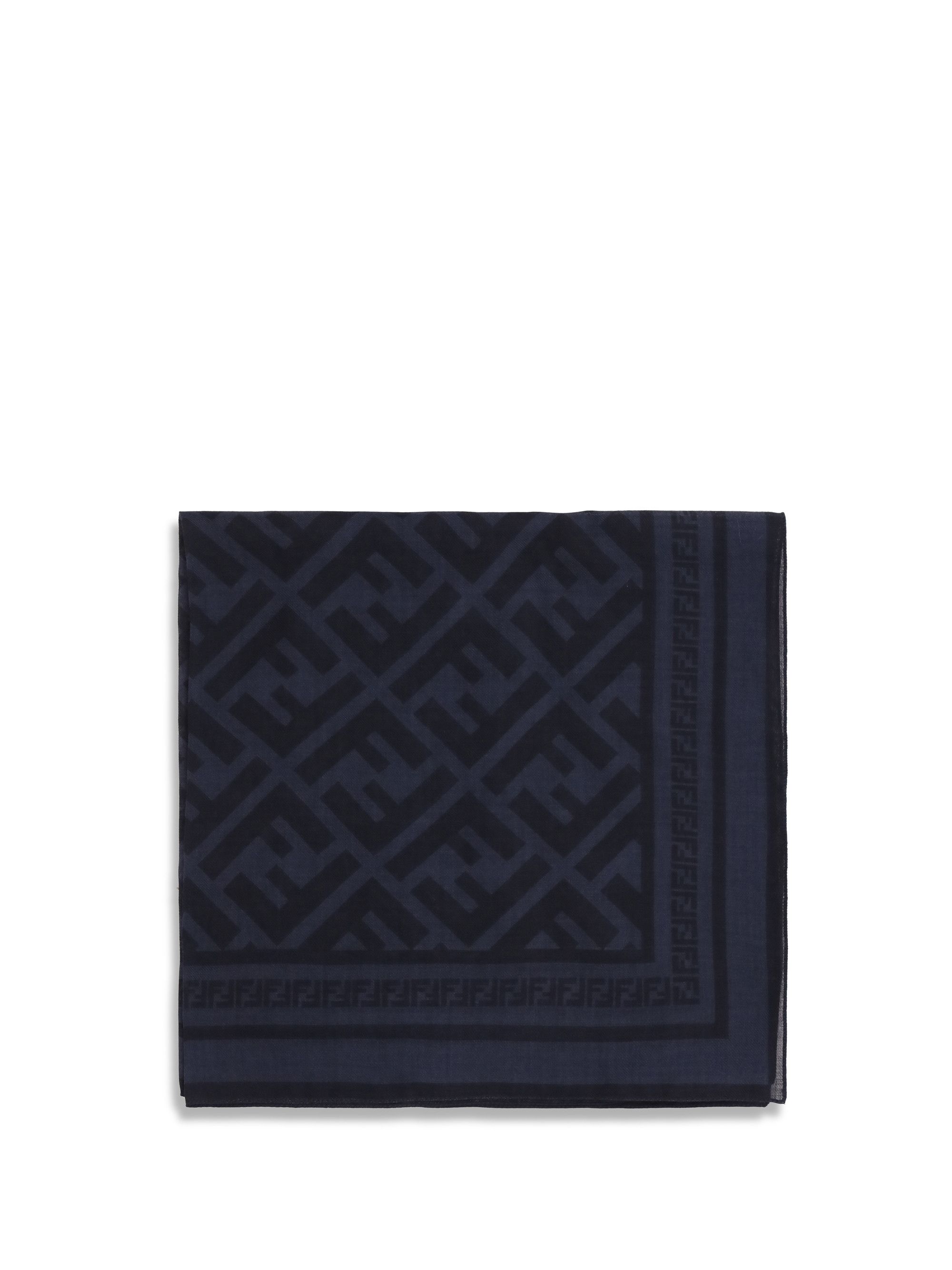 Fendi FF wool and silk Scarf Size ONE SIZE - 1 Thumbnail