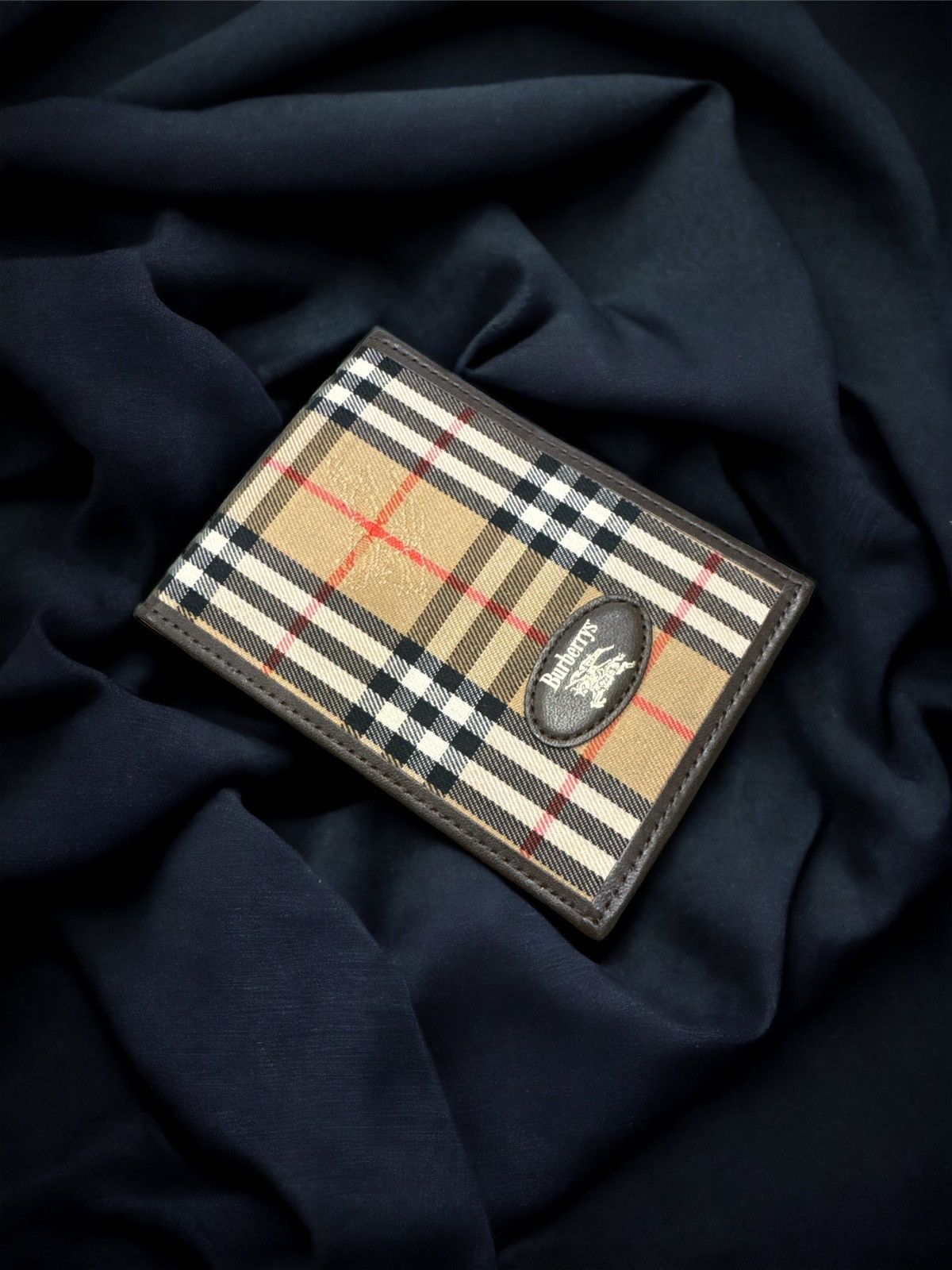 Burberry VINTAGE BURBERRY BIFOLD CARD HOLDER NOVA CHECK Size ONE SIZE - 1 Thumbnail