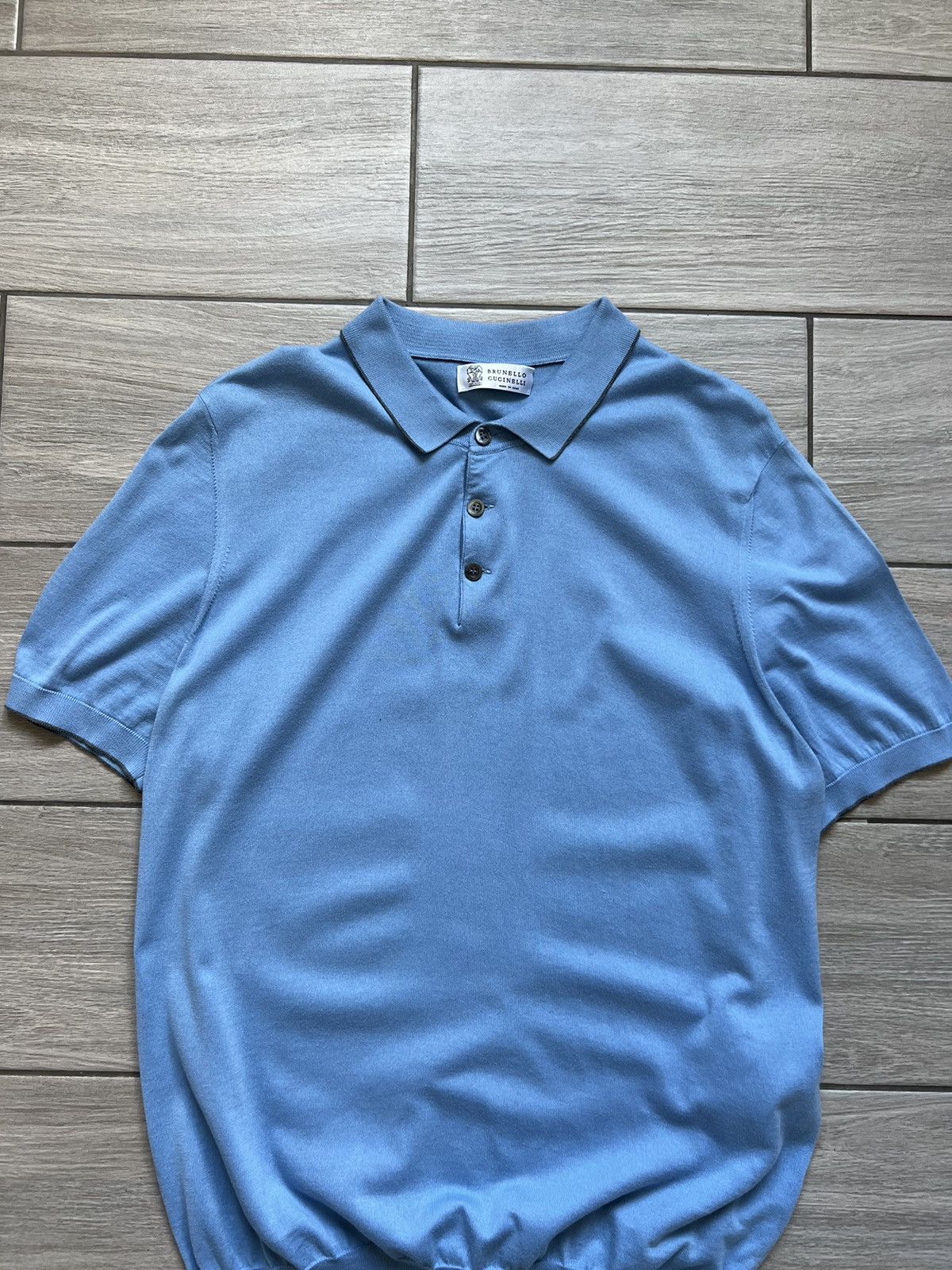 Brunello Cucinelli RARE Luxury Brunello Cucinelli T-Shirt Size US L / EU 52-54 / 3 - 5 Thumbnail