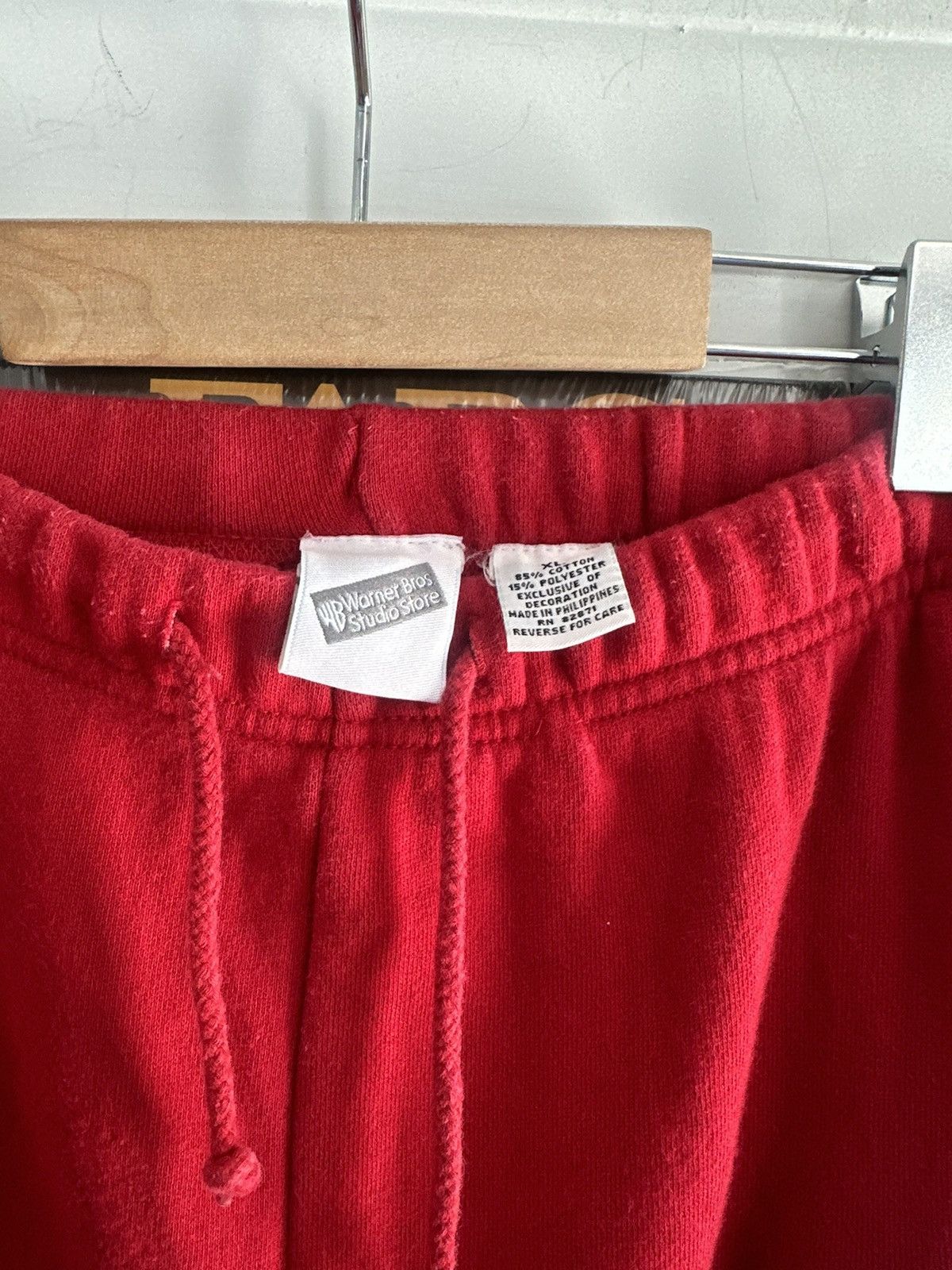 Warner Bros vintage 90s Bugs Bunny sweatpants Size US 39 - 3 Thumbnail