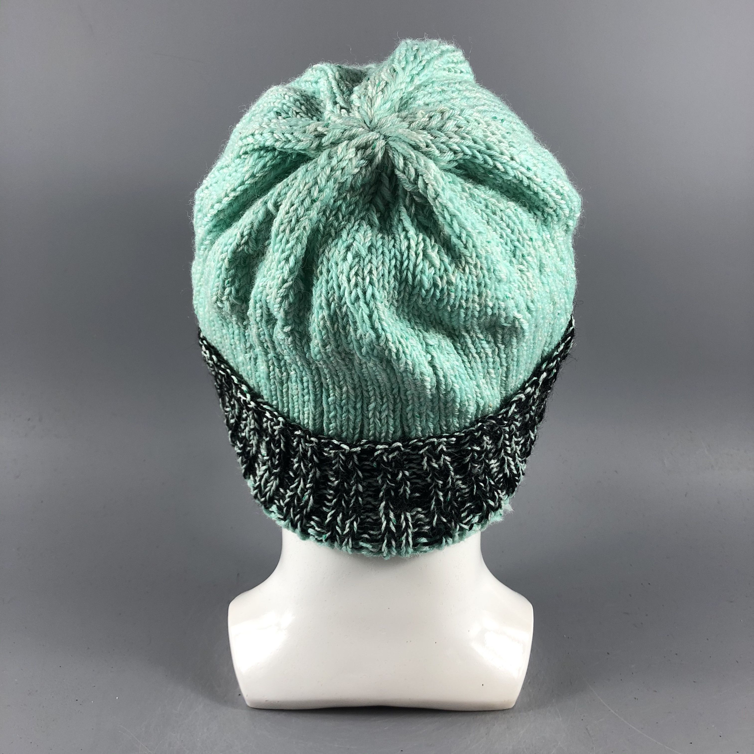Japanese Brand × Vintage Aran Isle Beanie Snow Hat Snow Cap -D093 Size ONE SIZE - 2 Thumbnail