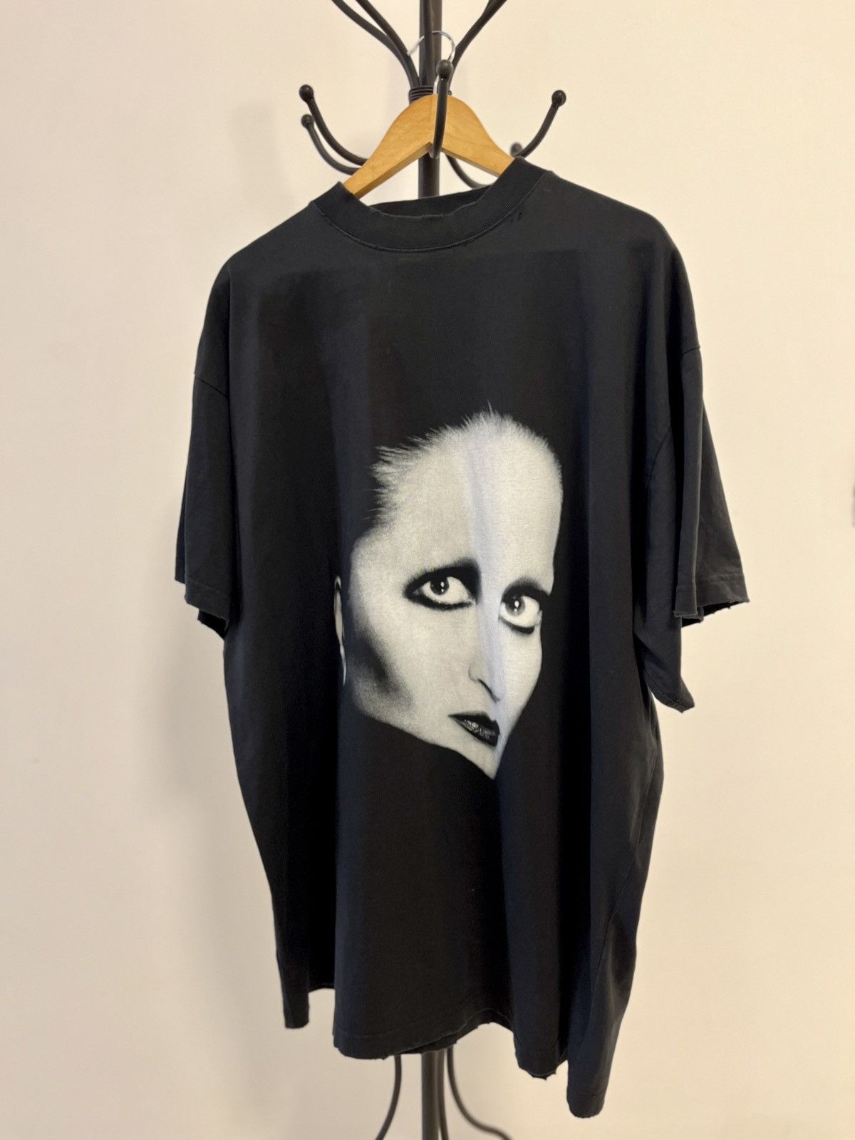 Balenciaga Balenciaga Music Mina series vintage portrait T