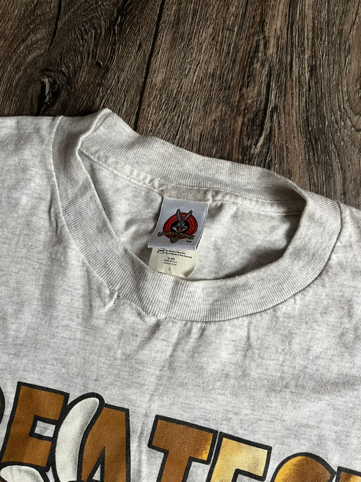 Vintage × Warner Bros Vintage 90s Looney Tunes 'Greatest Dad In The Universe' Size US L / EU 52-54 / 3 - 6 Thumbnail